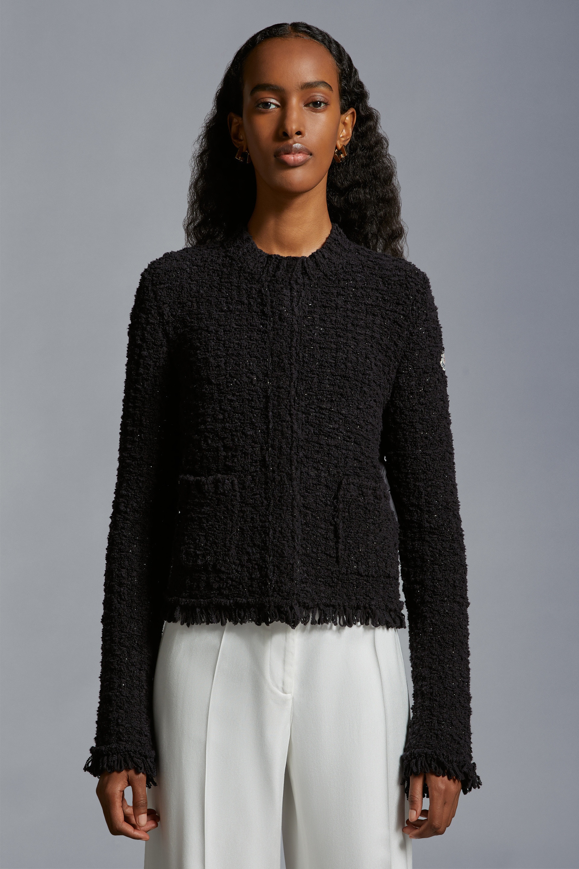 Padded Cotton Cardigan - 3