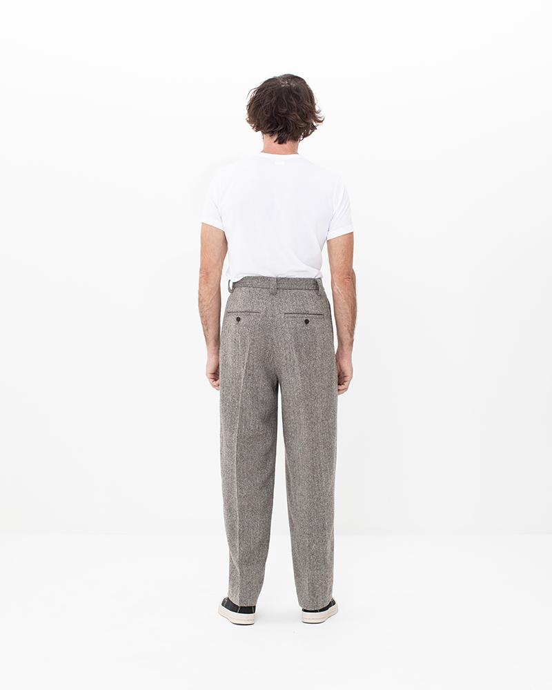RUSSO PANTS (DONEGAL TWEED) BROWN - 4