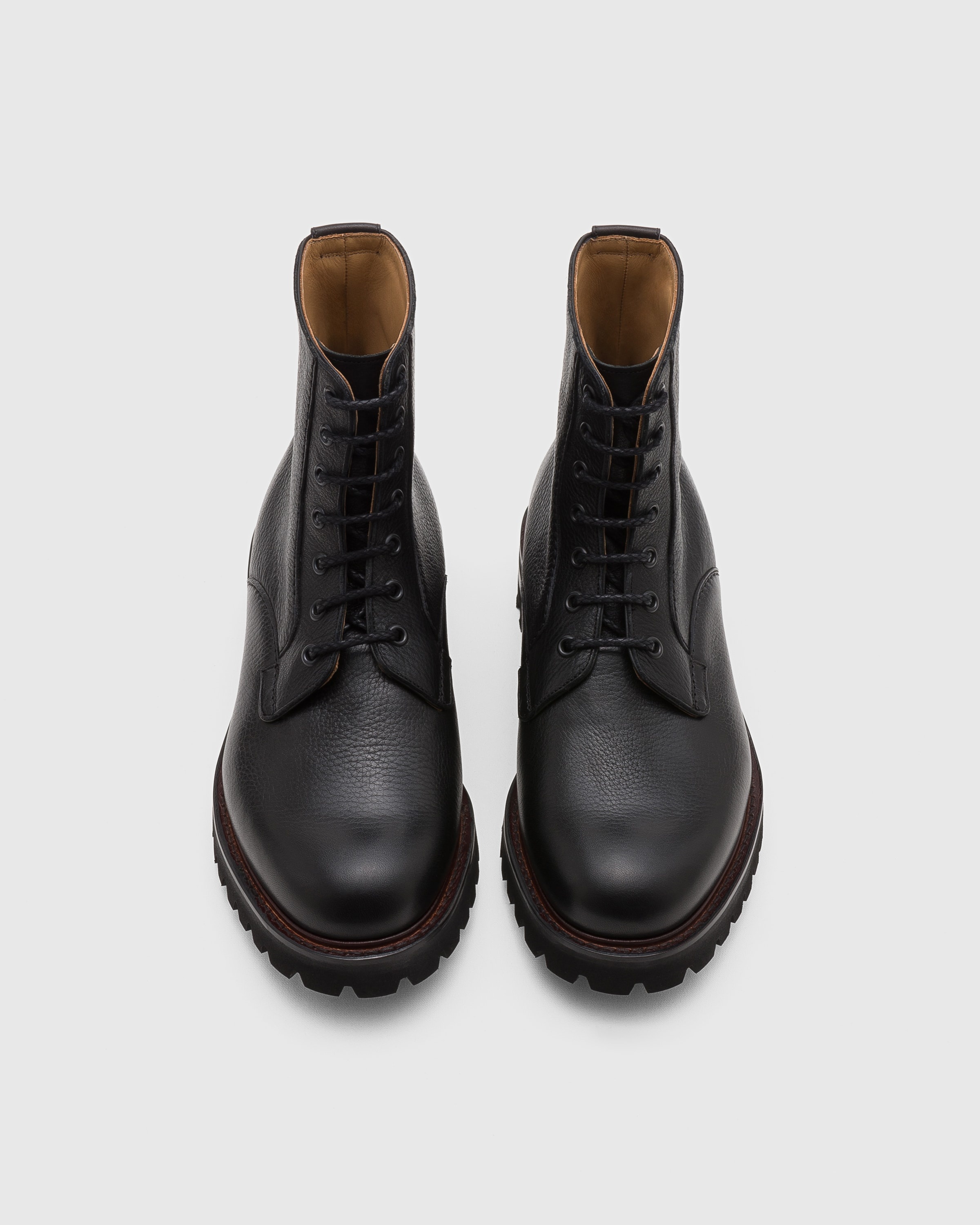 Soft Grain Lace-Up Boot - 5