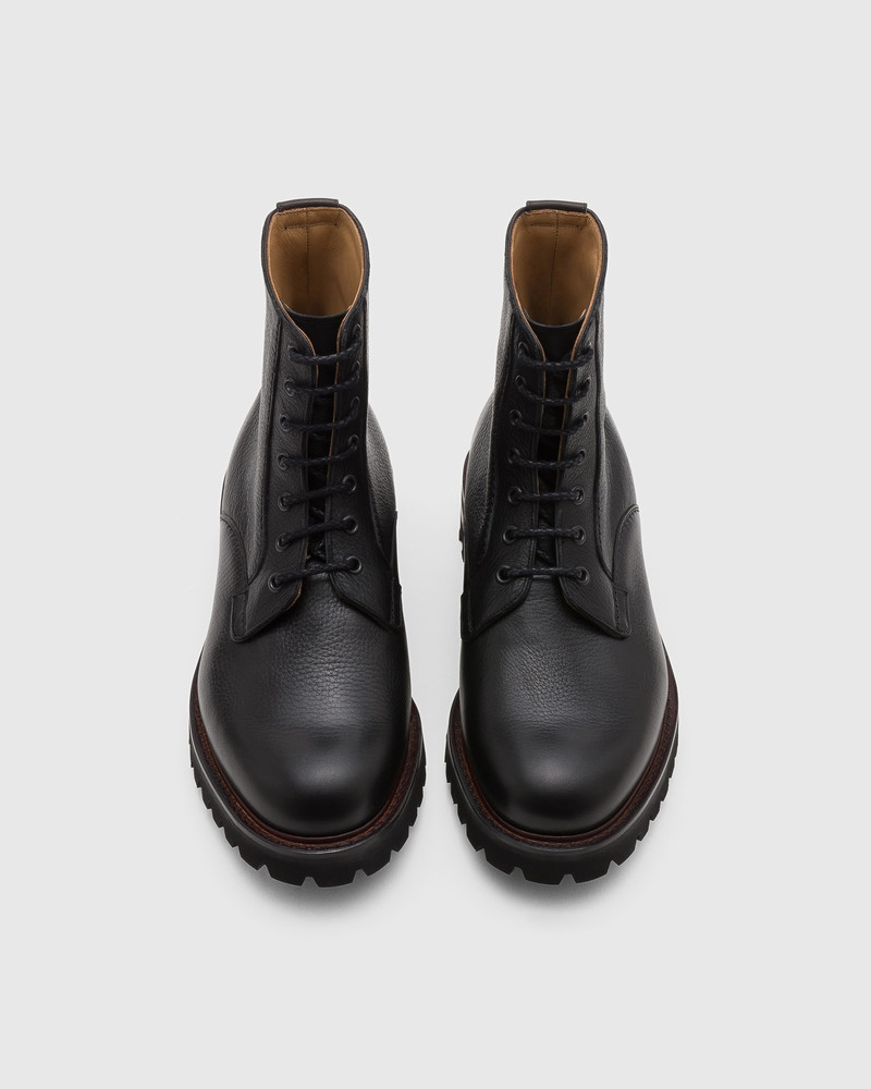 Soft Grain Lace-Up Boot 5