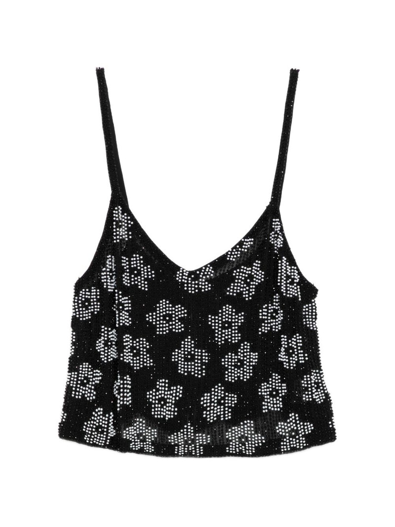 floral sequin top 1