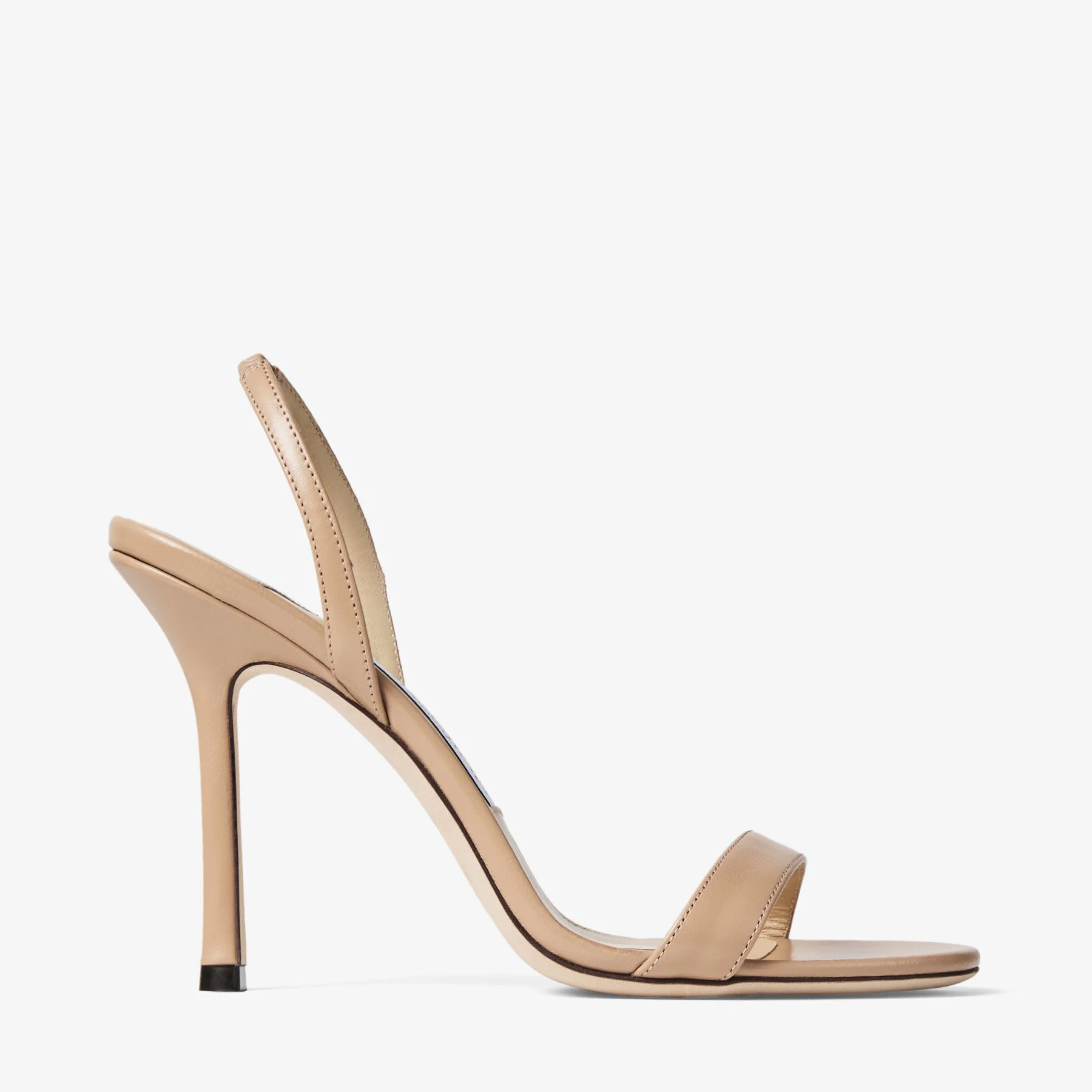 Jenn 100 Chai Nappa Leather Sandals - 1