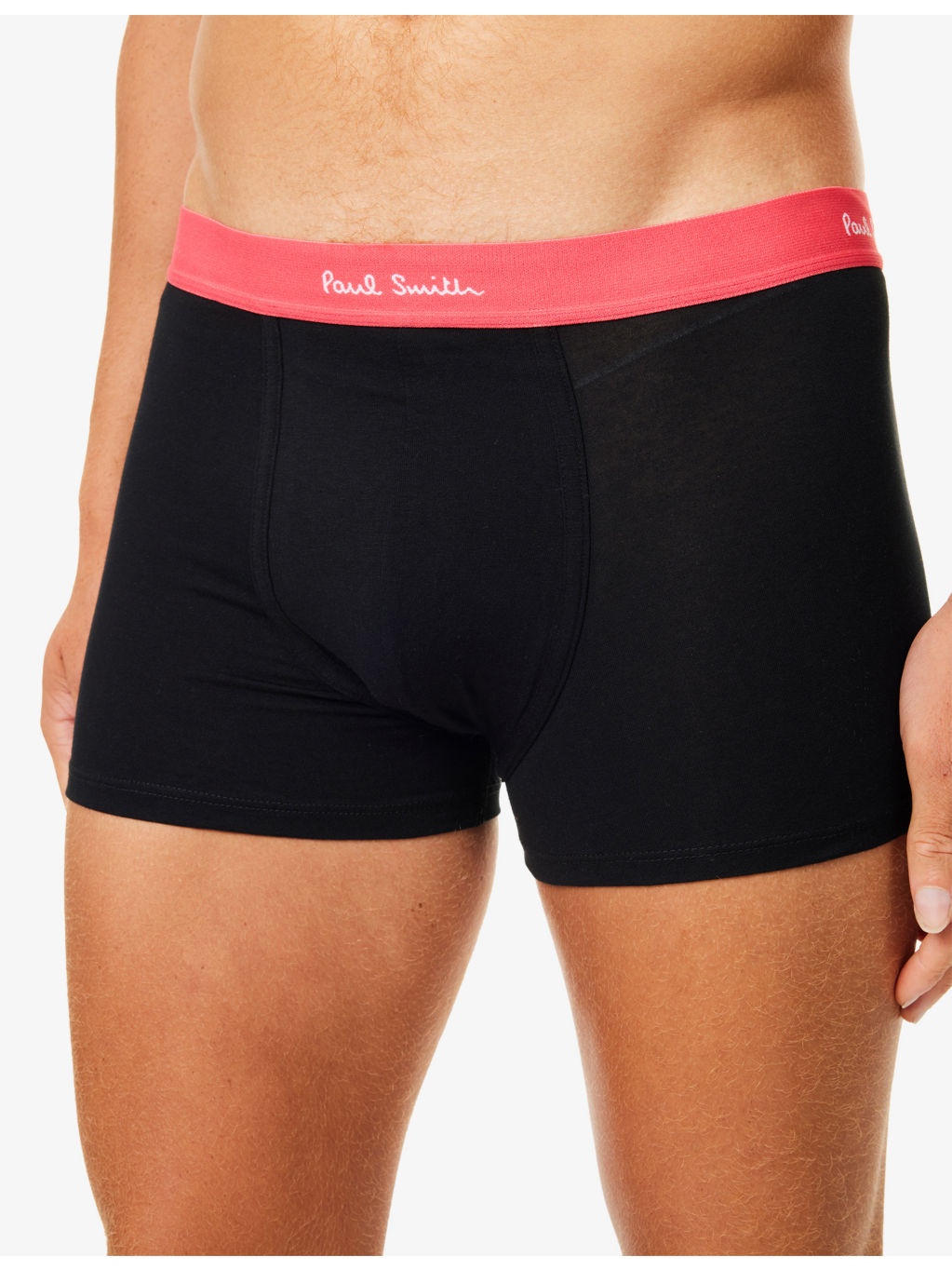 Branded-Waistband Pack of Seven Cotton-Jersey Trunks - 4