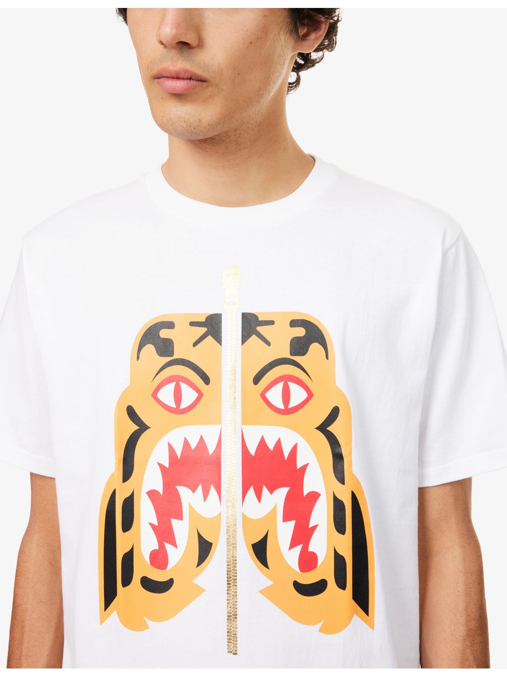 Colors Tiger Cotton-Jersey T-Shirt - 5