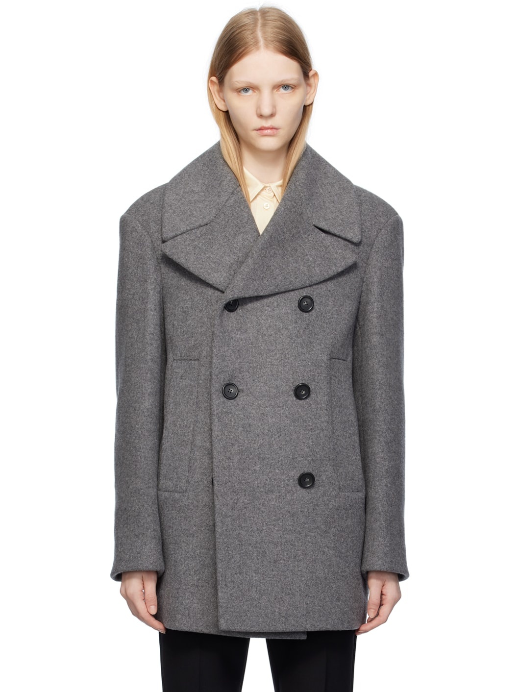 Gray Elery Coat - 1