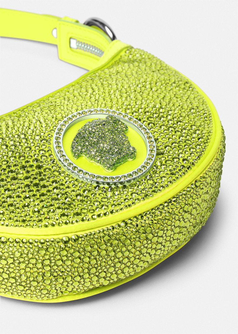 Crystal Repeat Mini Hobo Bag 5