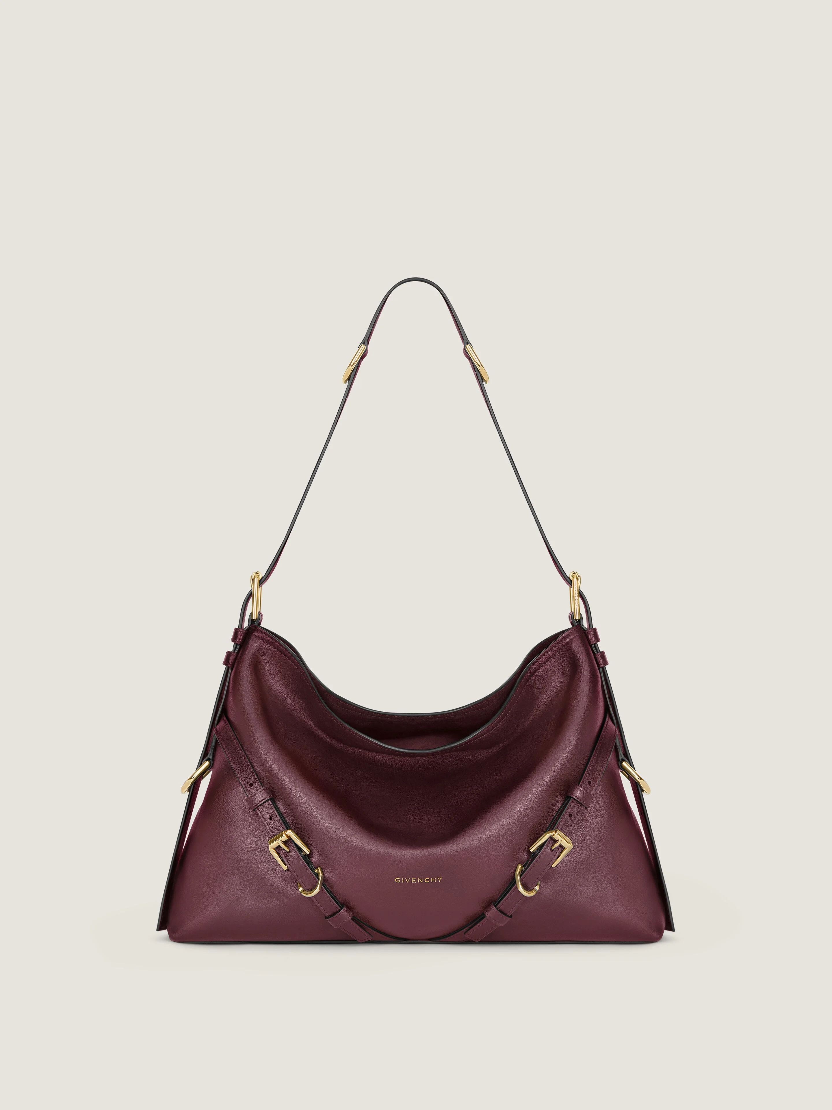 MEDIUM VOYOU BAG SHINY LEATHER - 1