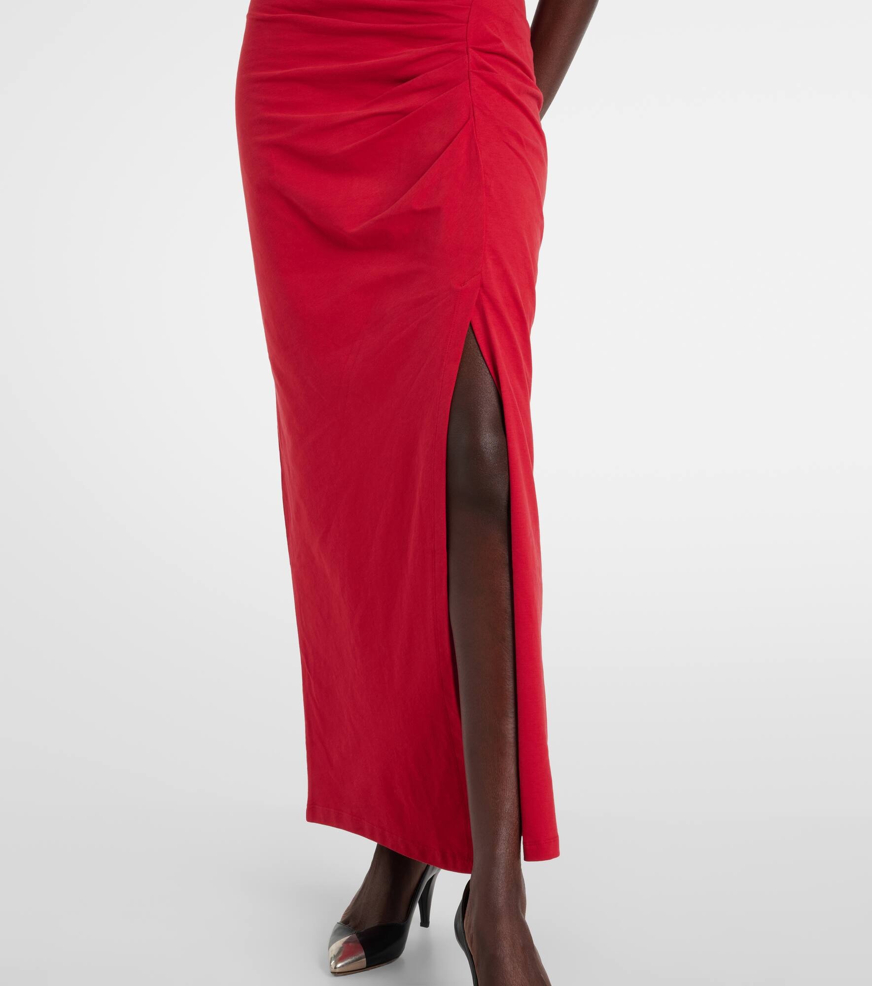 Nadela cotton jersey maxi dress - 5