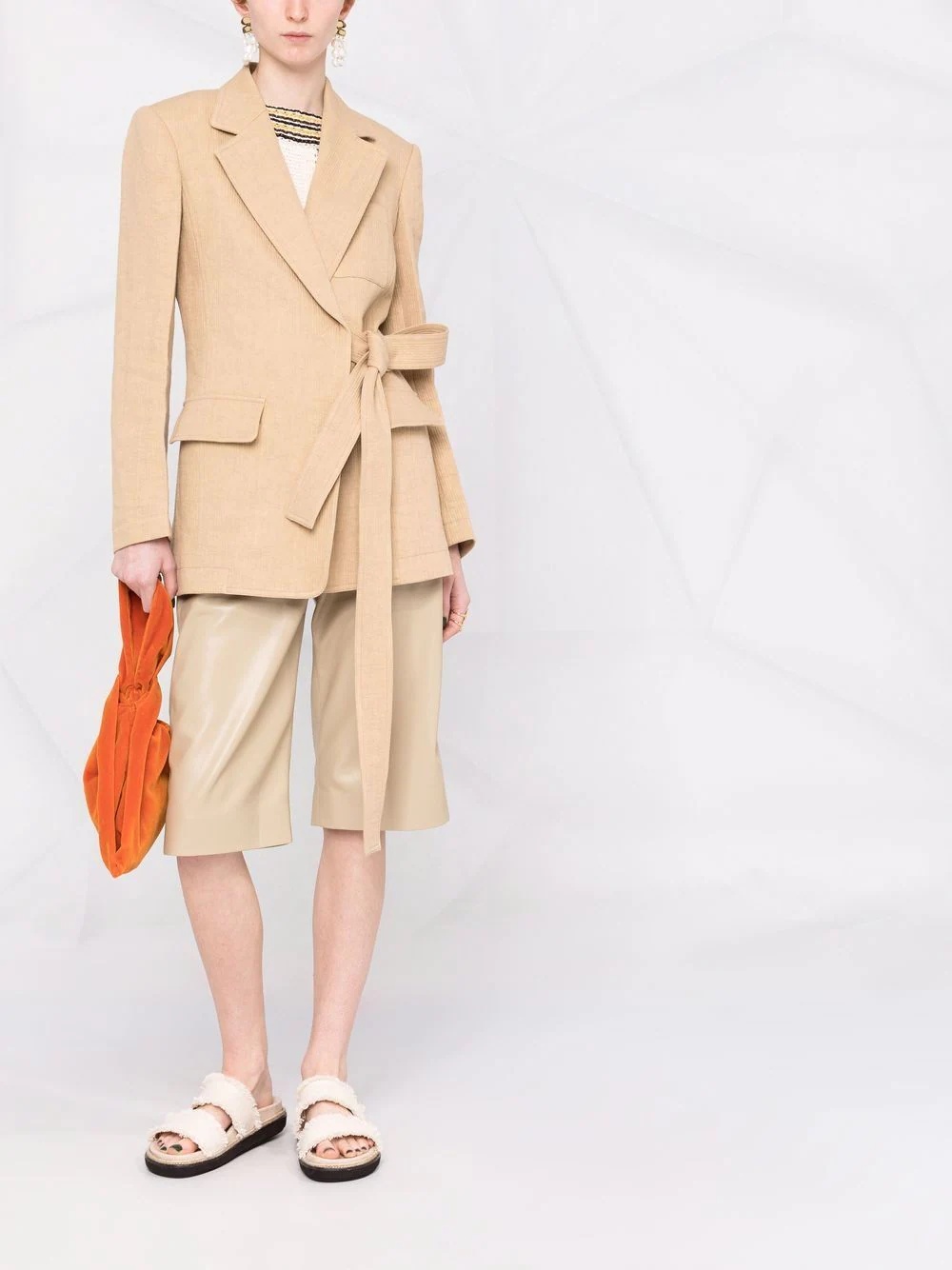 notched-lapel single-breasted jacket - 2