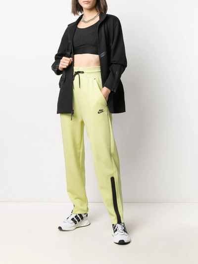 Nike contrasting panel detail track pants outlook