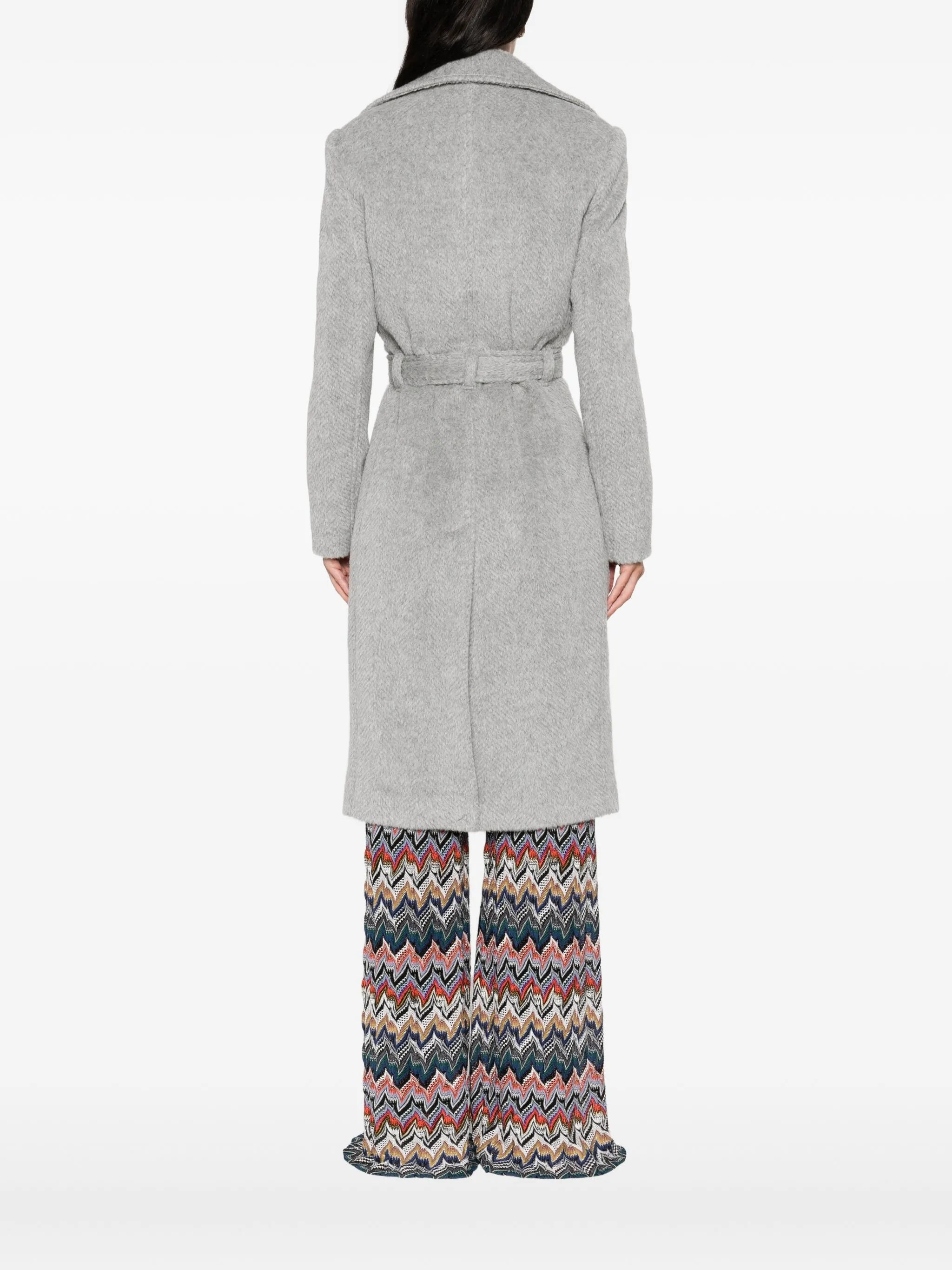 Missoni Double-breasted Belted Coat - 5