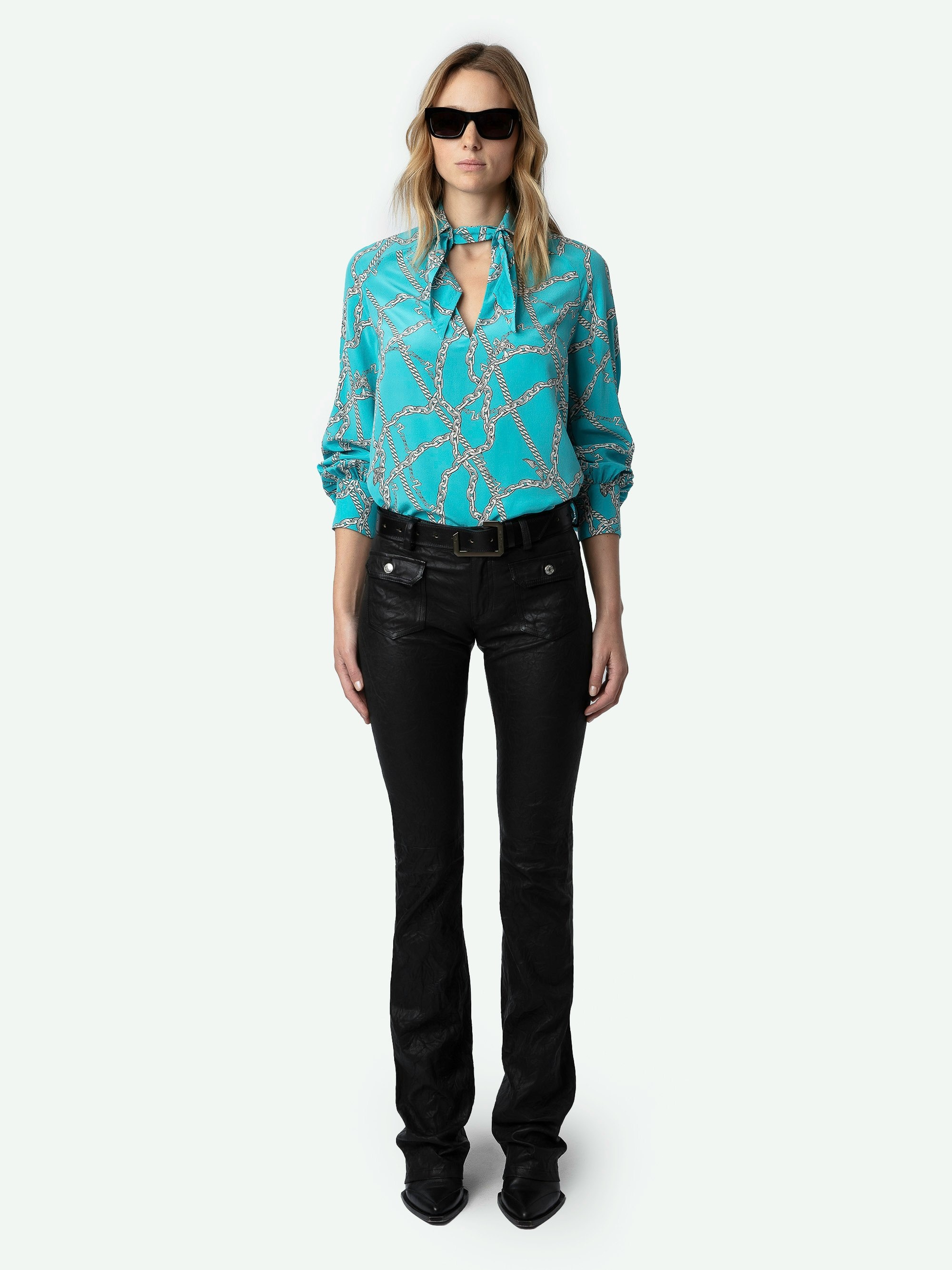 Tuile Silk Blouse - 2