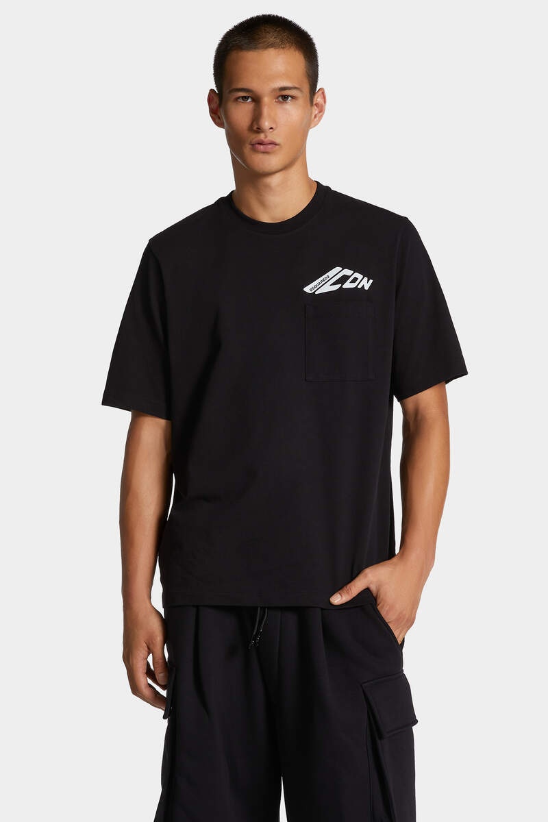 ICON NEW GENERATION LOOSE FIT POCKET T-SHIRT - 3