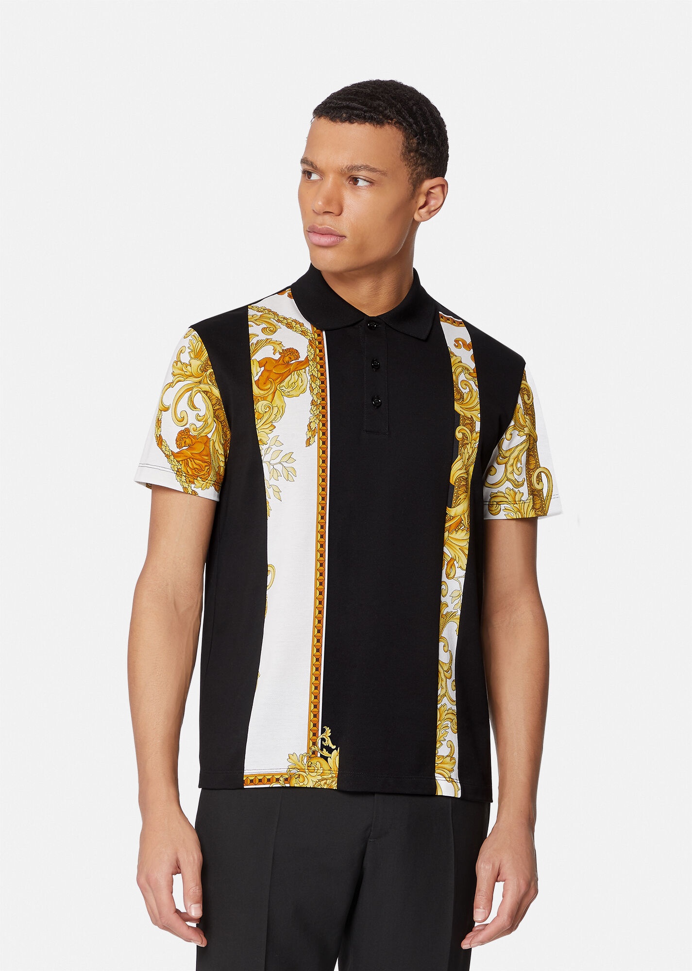 Medusa Renaissance Print Polo Shirt - 2