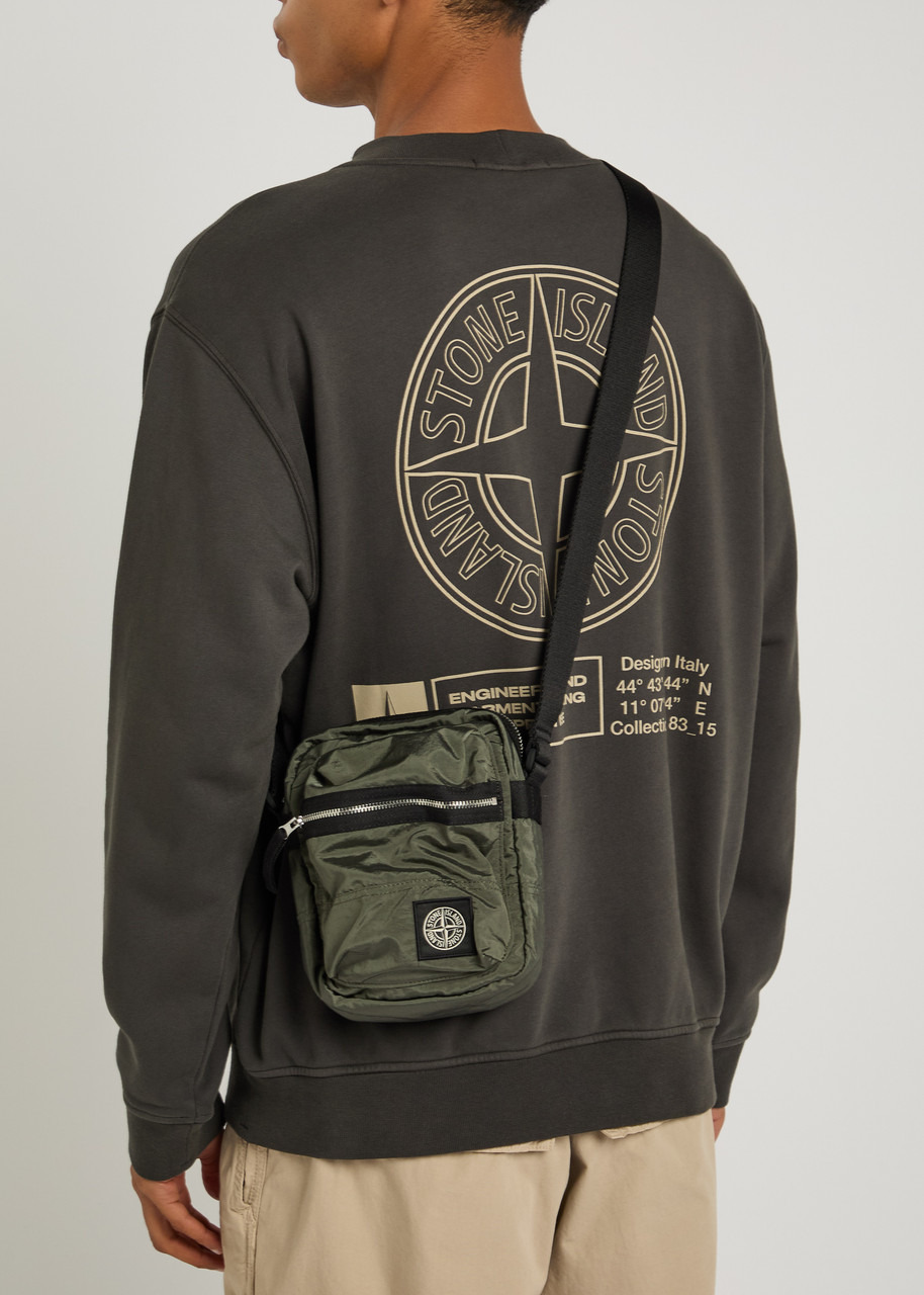 Stone Island Logo-appliquéd Cross-body bag - 5