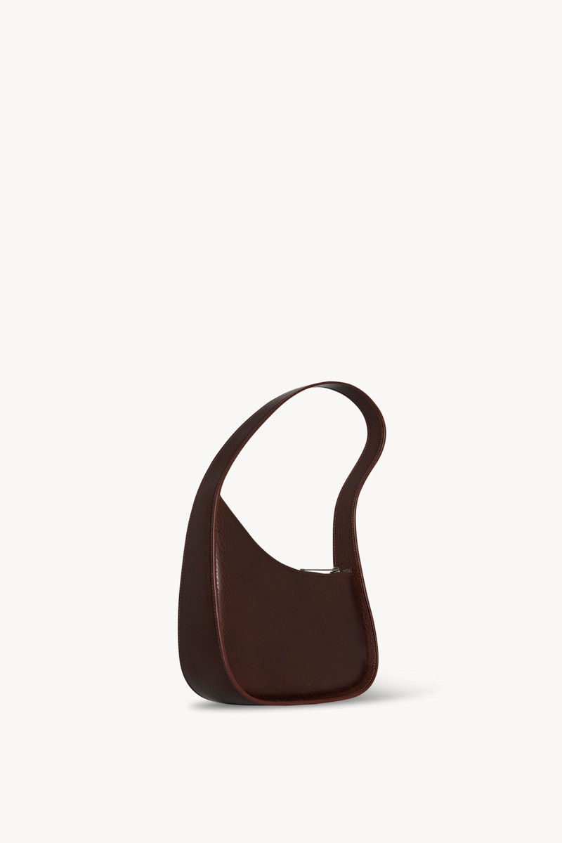 The Row Half Moon Bag in Leather outlook