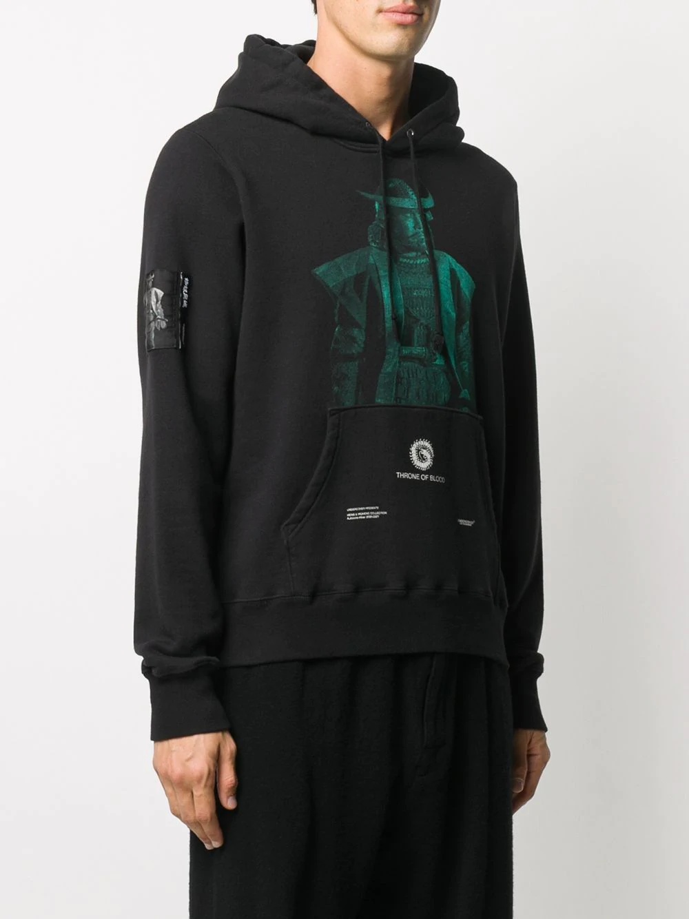 graphic print hoodie - 3