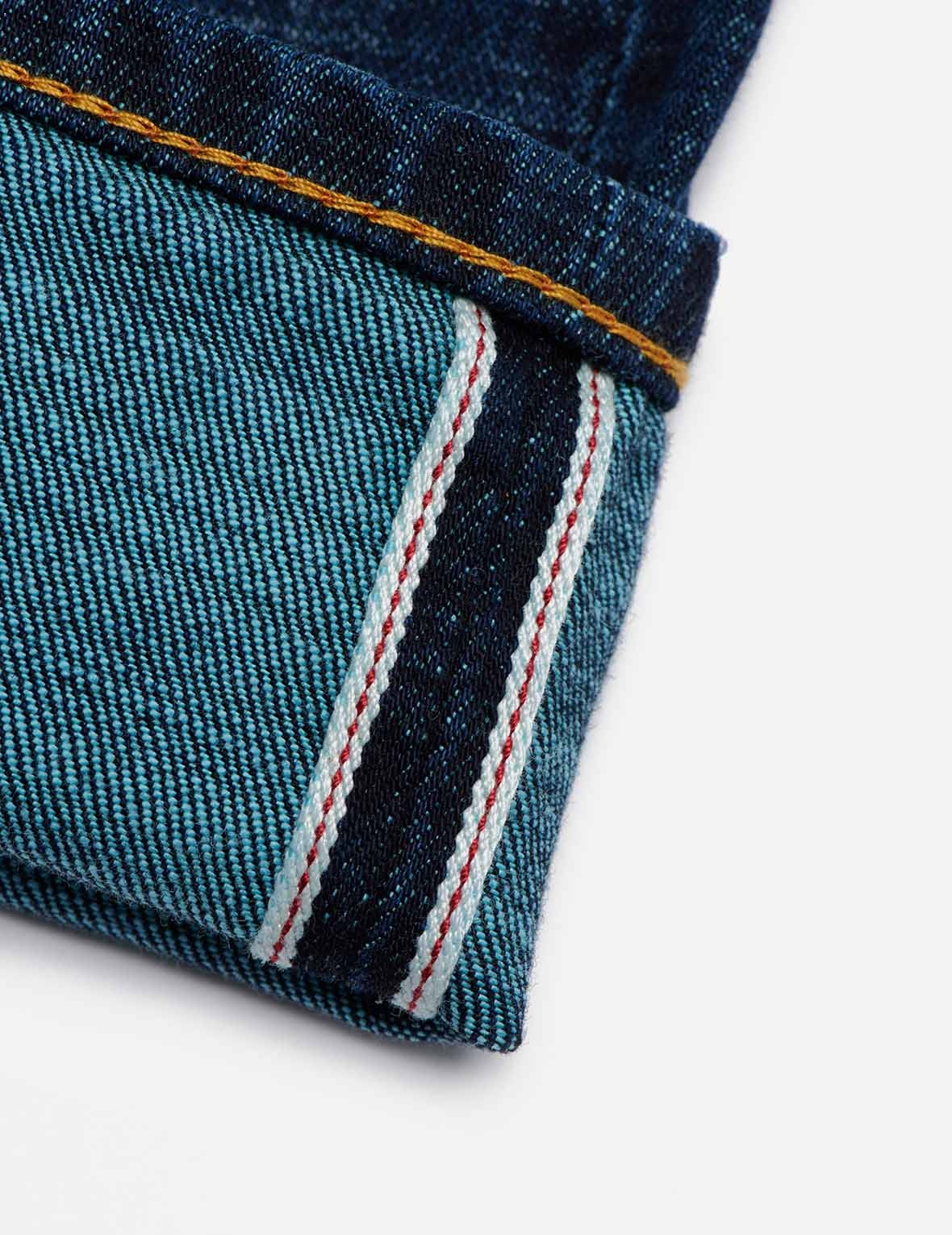 DARUMA AND LOGO CROPPED SLIM STRAIGHT FIT JEANS #2010 - 10
