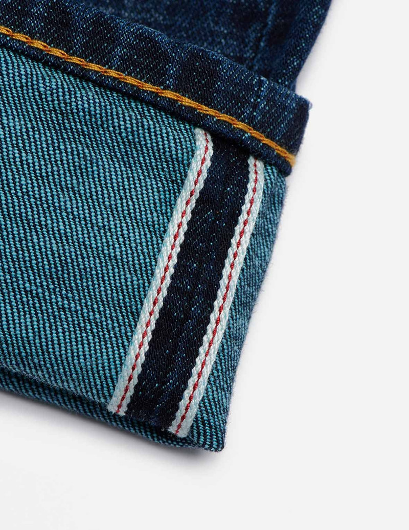 DARUMA AND LOGO CROPPED SLIM STRAIGHT FIT JEANS #2010 10