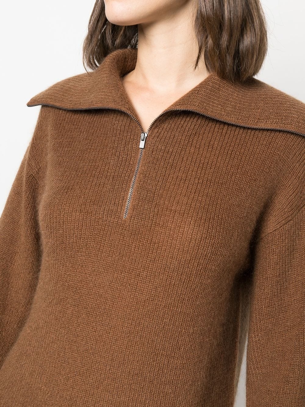 half-zip pullover jumper - 5