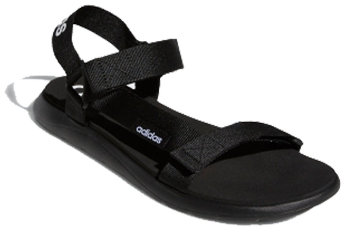 adidas Comfort Sandal 'Black White' EG6514 - 3
