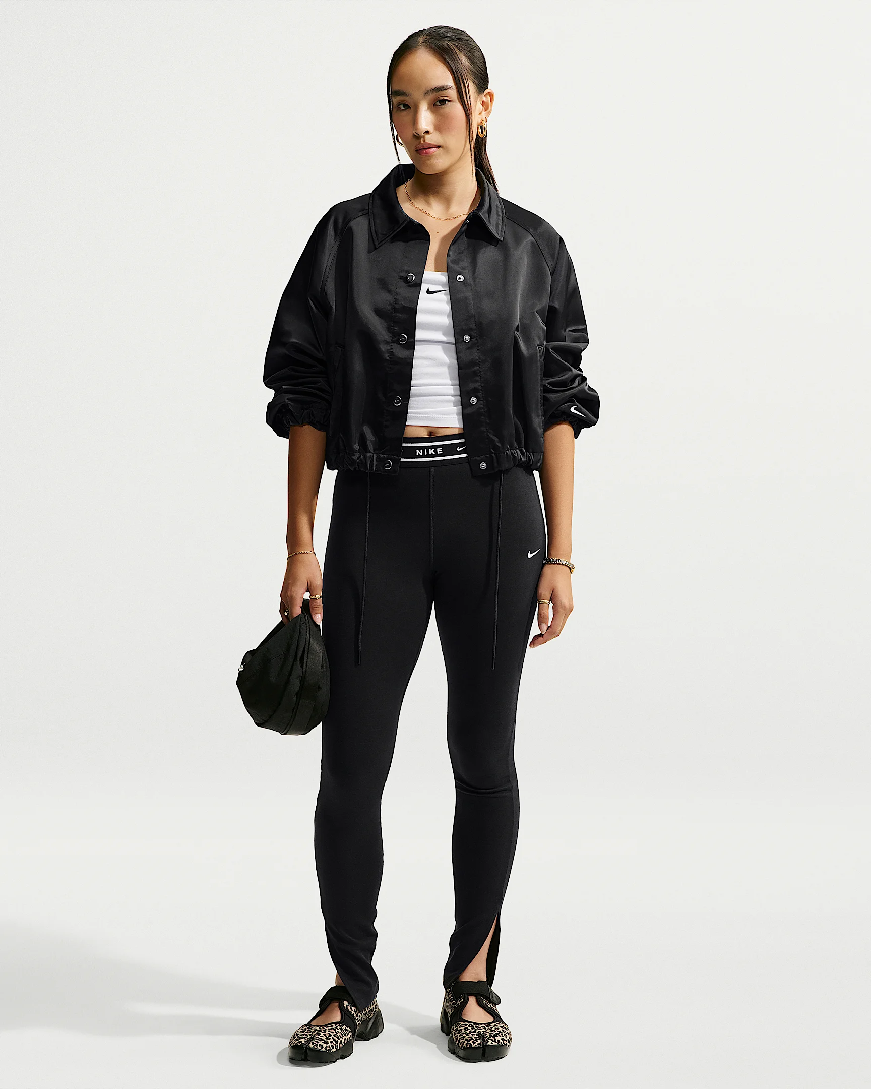 Nike Sportswear Chill Knit Women's High-Waisted Open-Hem Leggings - 1