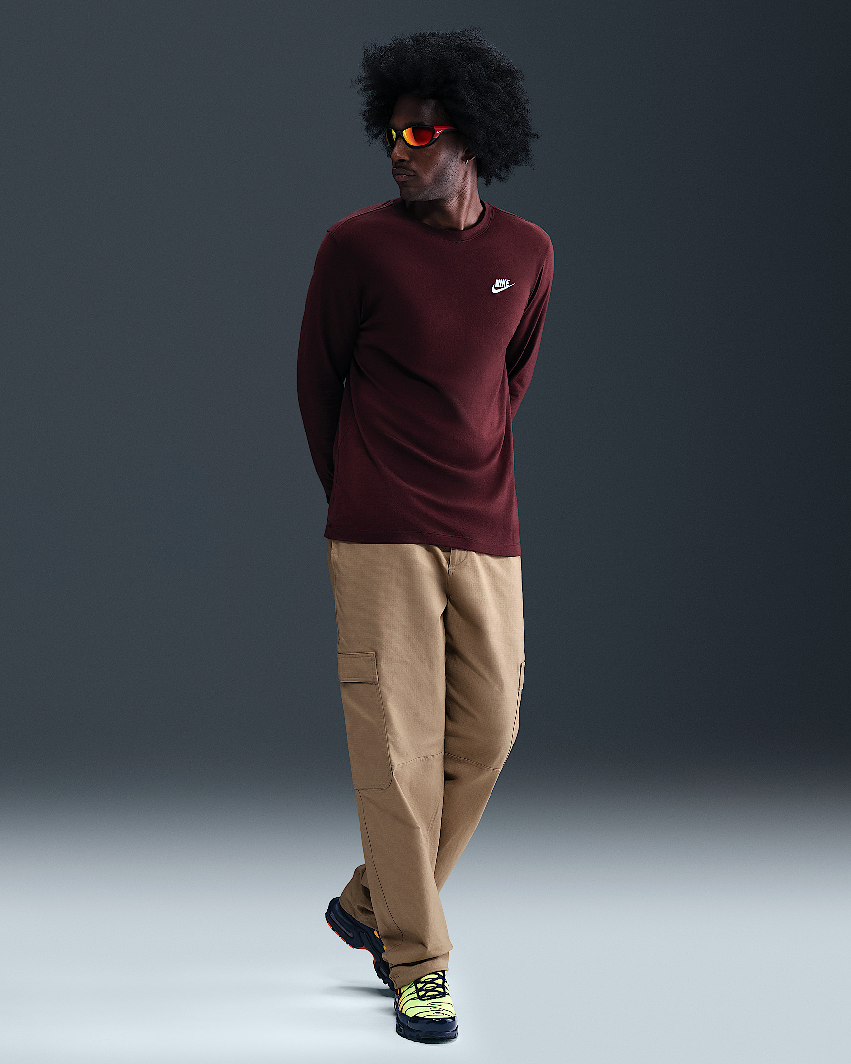 Nike Sportswear Club Men's Long-Sleeve T-Shirt - 4