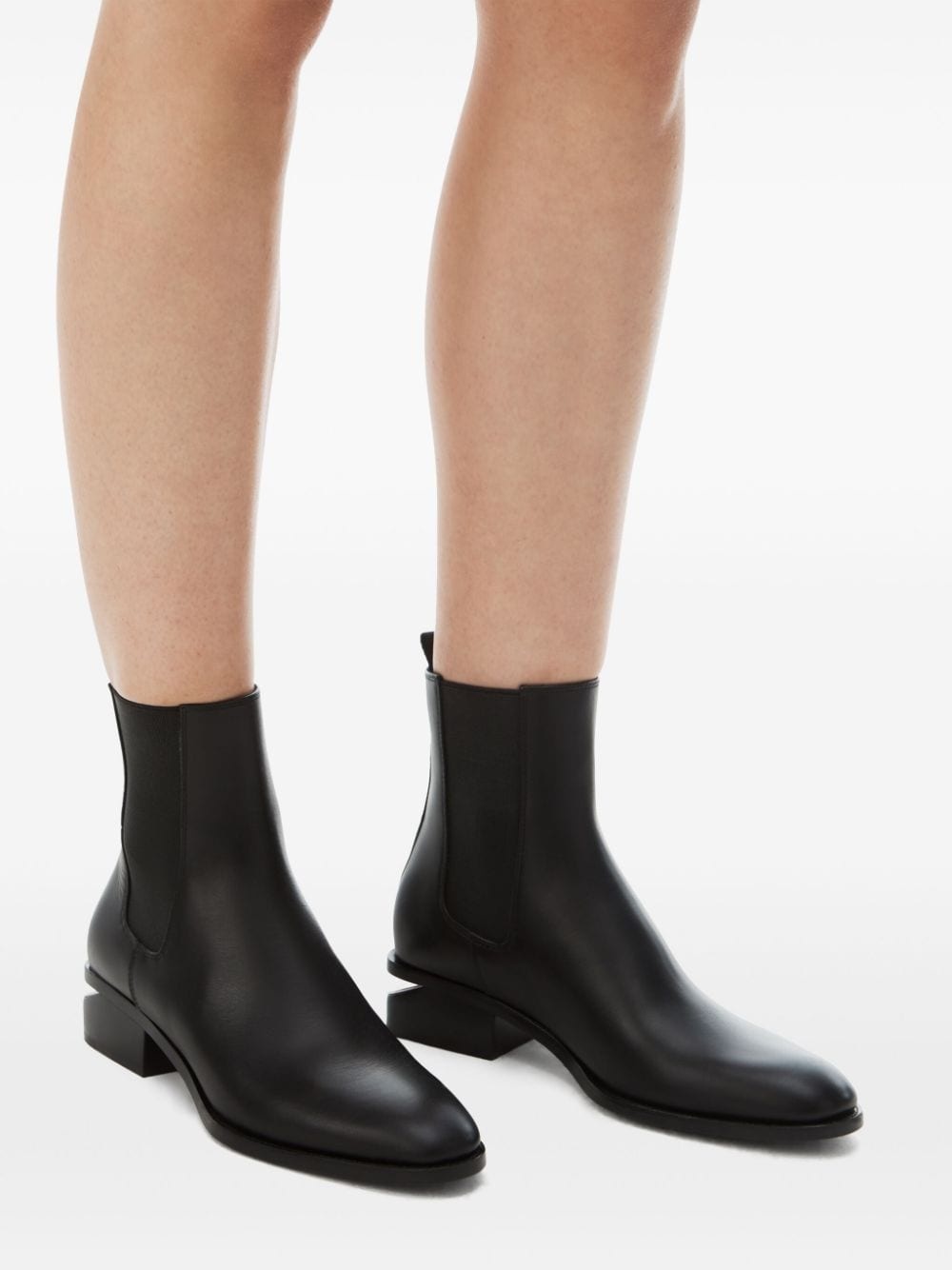 35mm Kanel leather Chelsea boots - 5