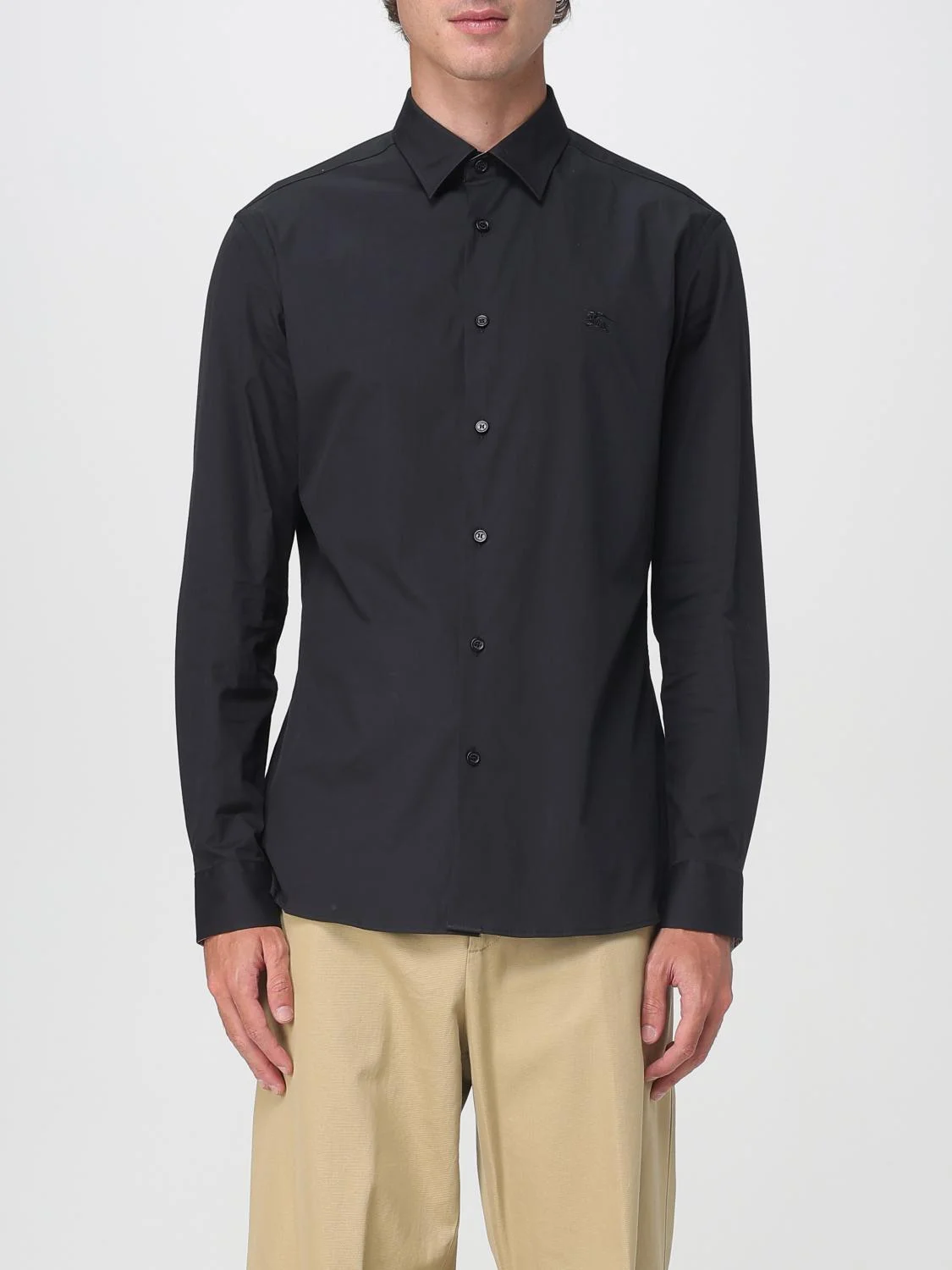 Burberry shirt in stretch cotton poplin - 1