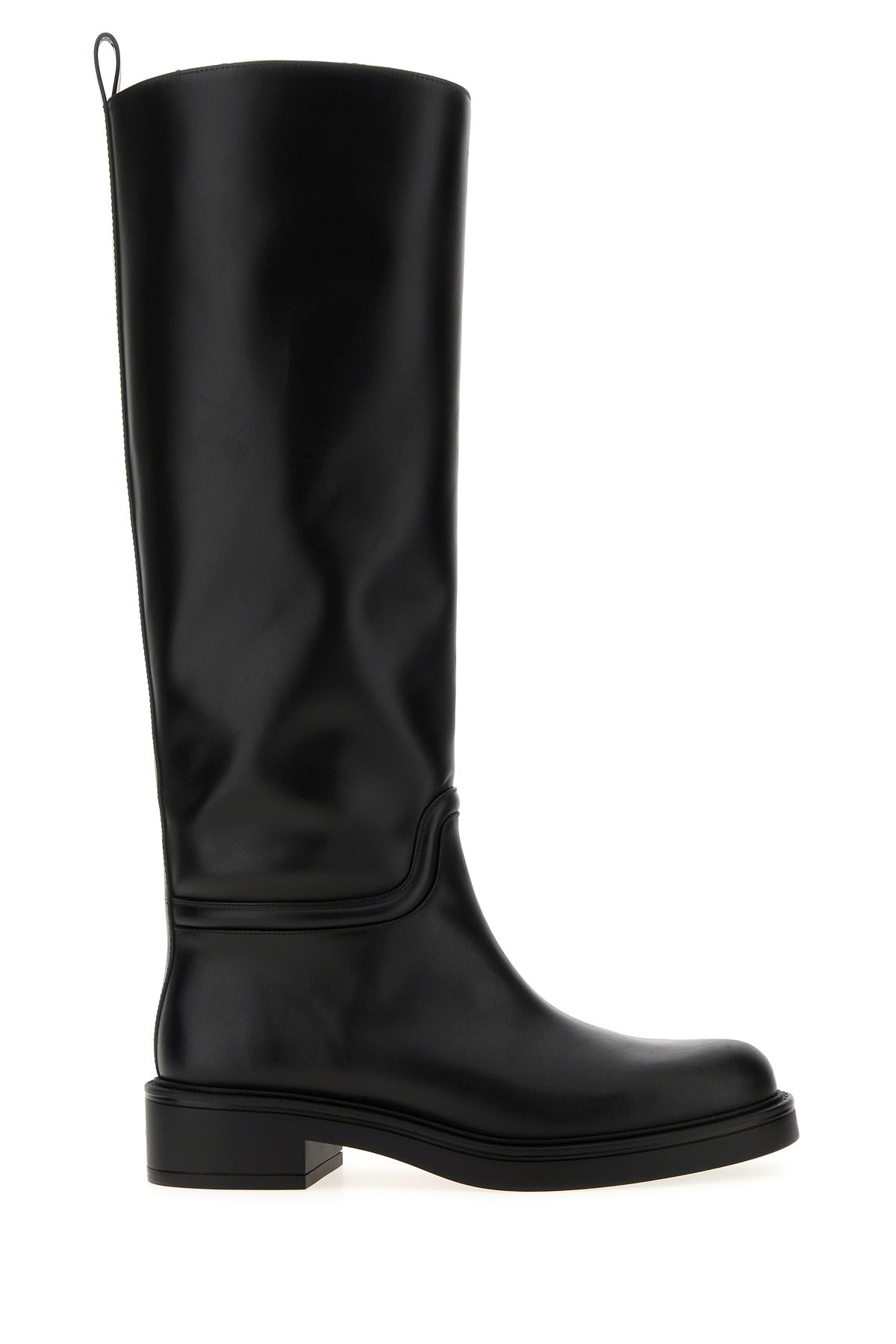 Black leather Celia boots - 1