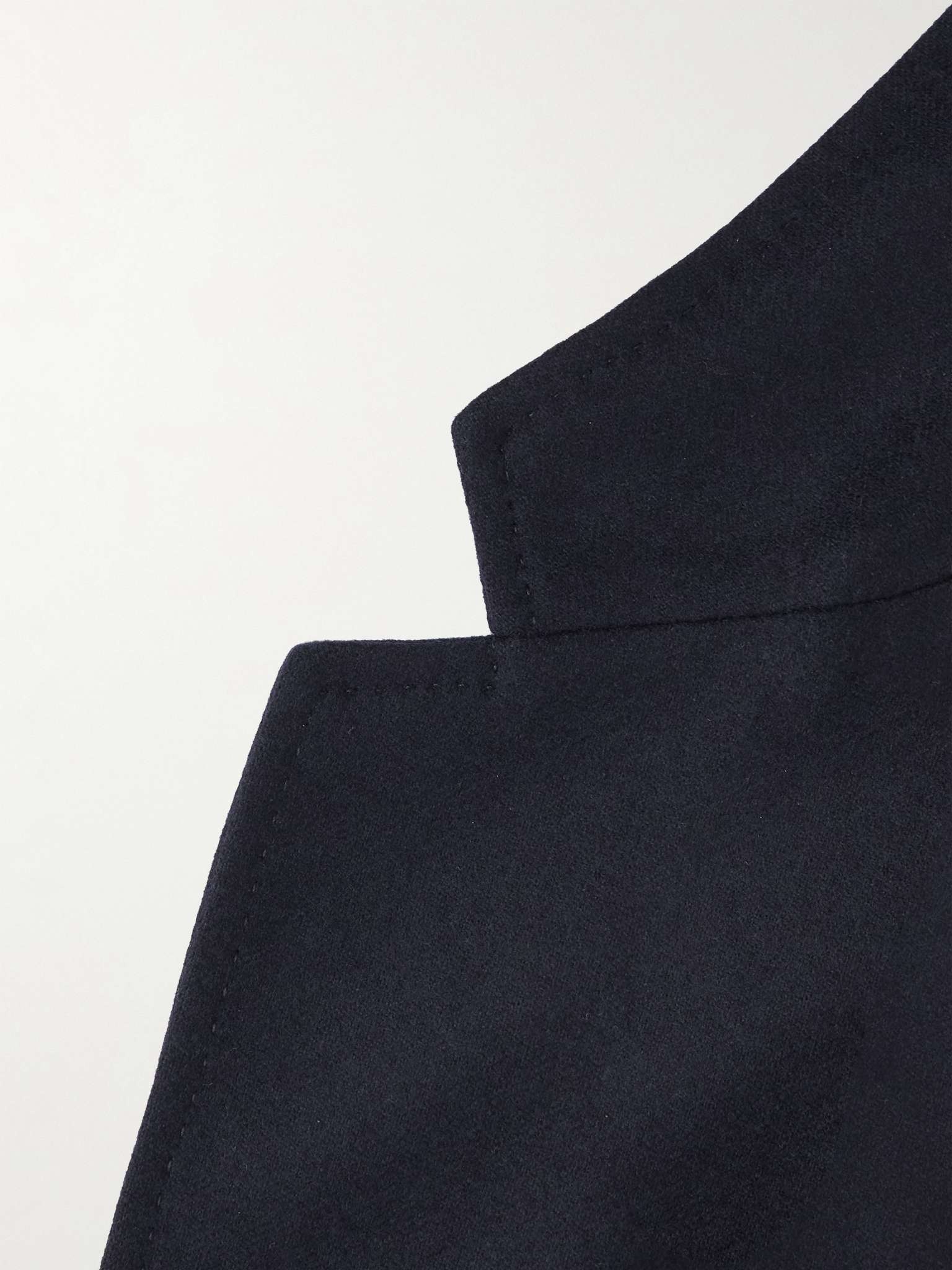 Unstructured Wool-Felt Blazer - 3