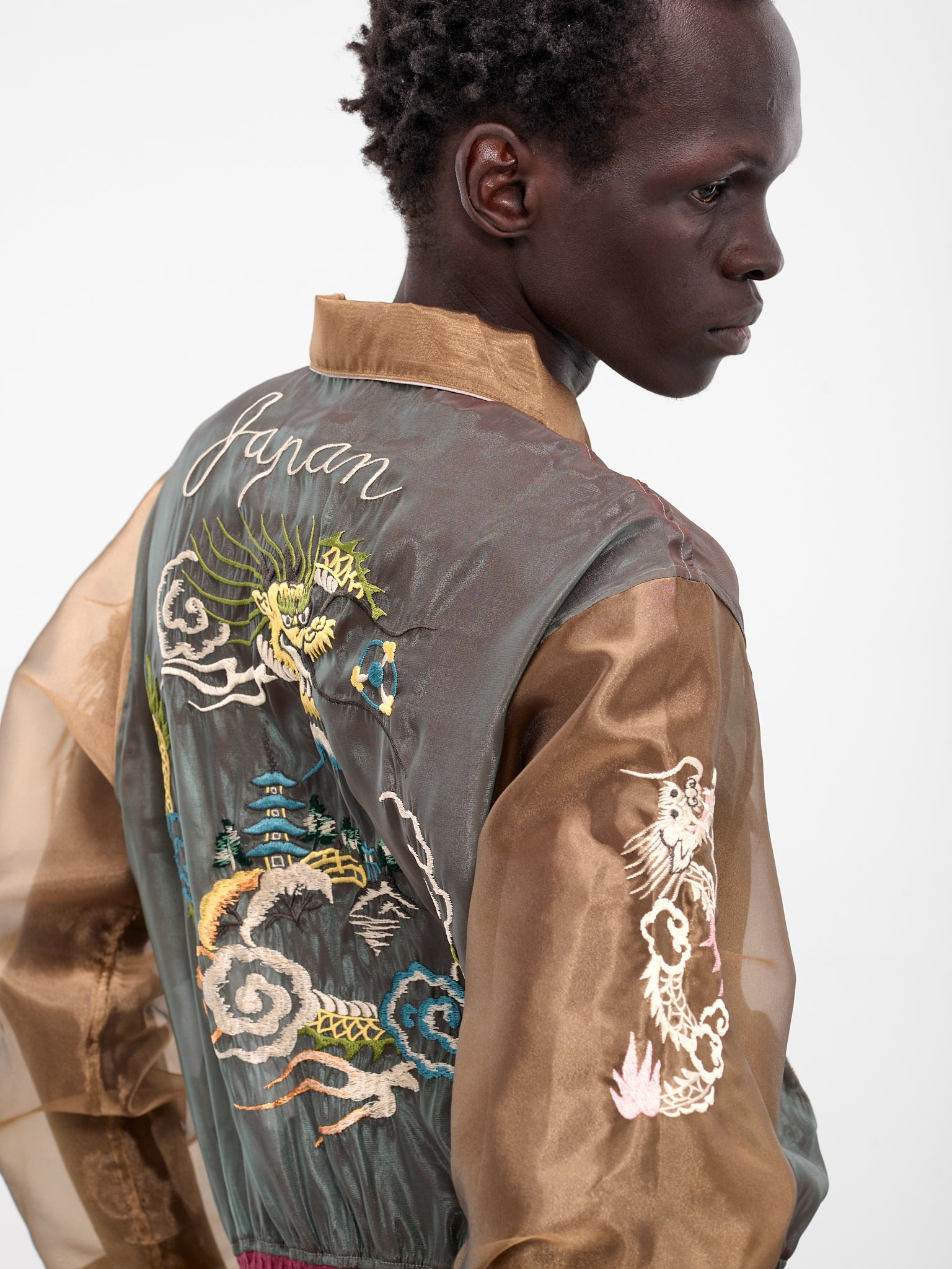 Sheer Japan Souvenir Zip Jacket - 5