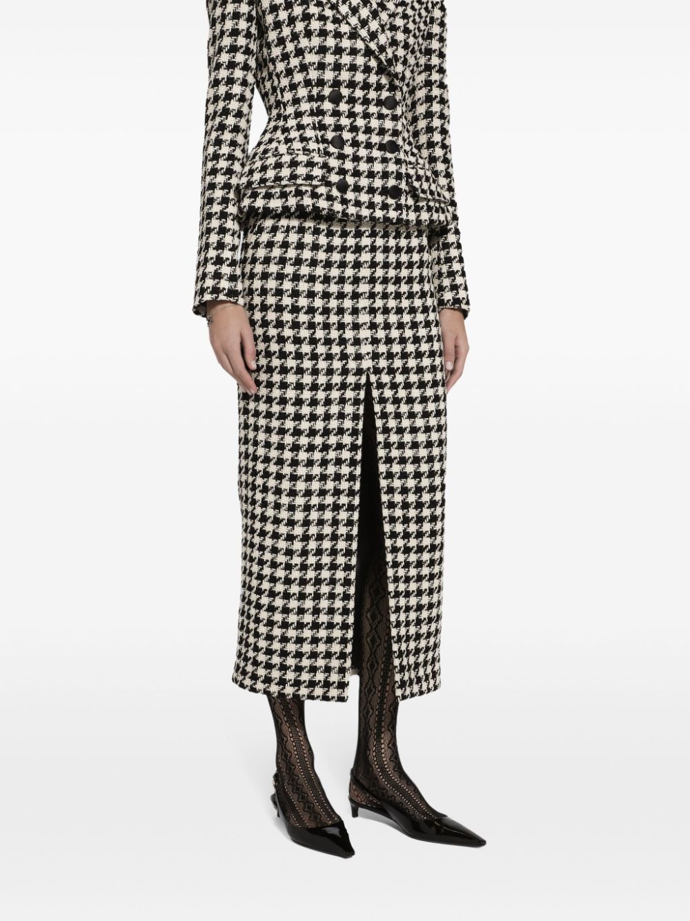 tartan check skirt - 5