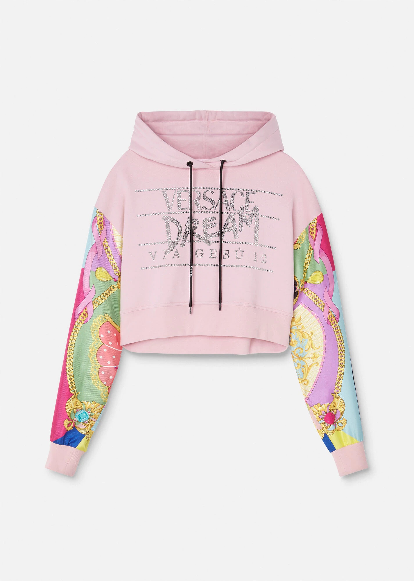 Dream Logo I Ventagli Cropped Hoodie - 1