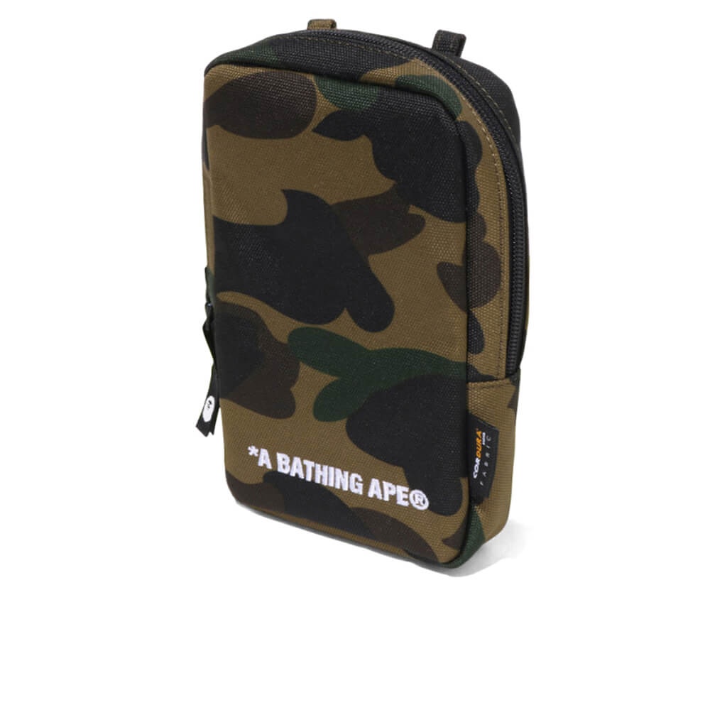 1ST CAMO CORDURA PHONE SHOULDER BAG - GREEN - 3
