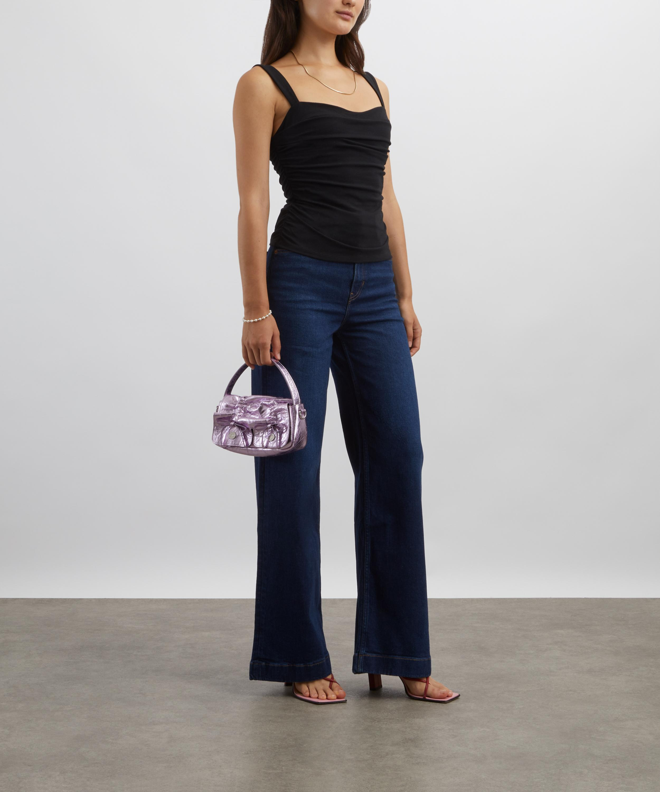 Bex Super Stretch High-Rise Wide-Leg Jeans - 2