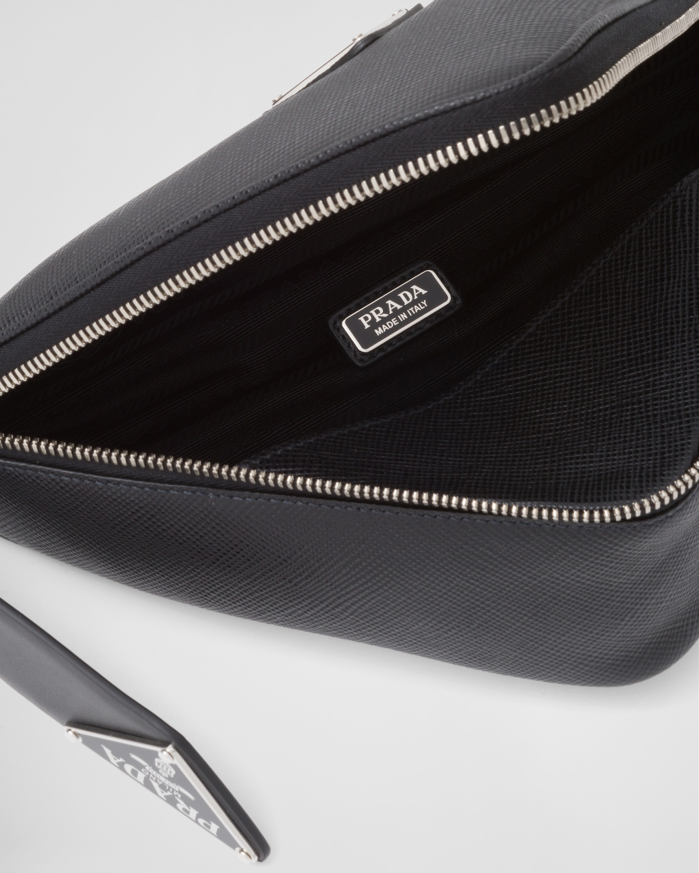 Saffiano leather belt bag - 5