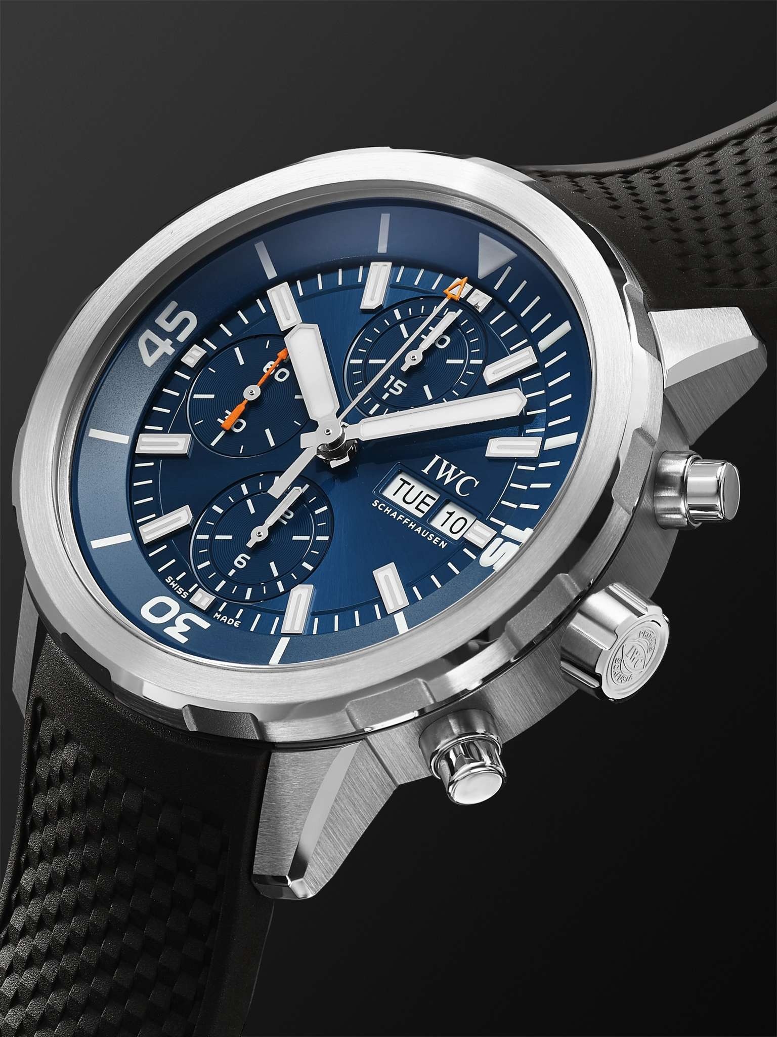 Aquatimer Expedition Jacques-Yves Cousteau Edition Automatic Chronograph 44mm Stainless Steel and Ru - 4