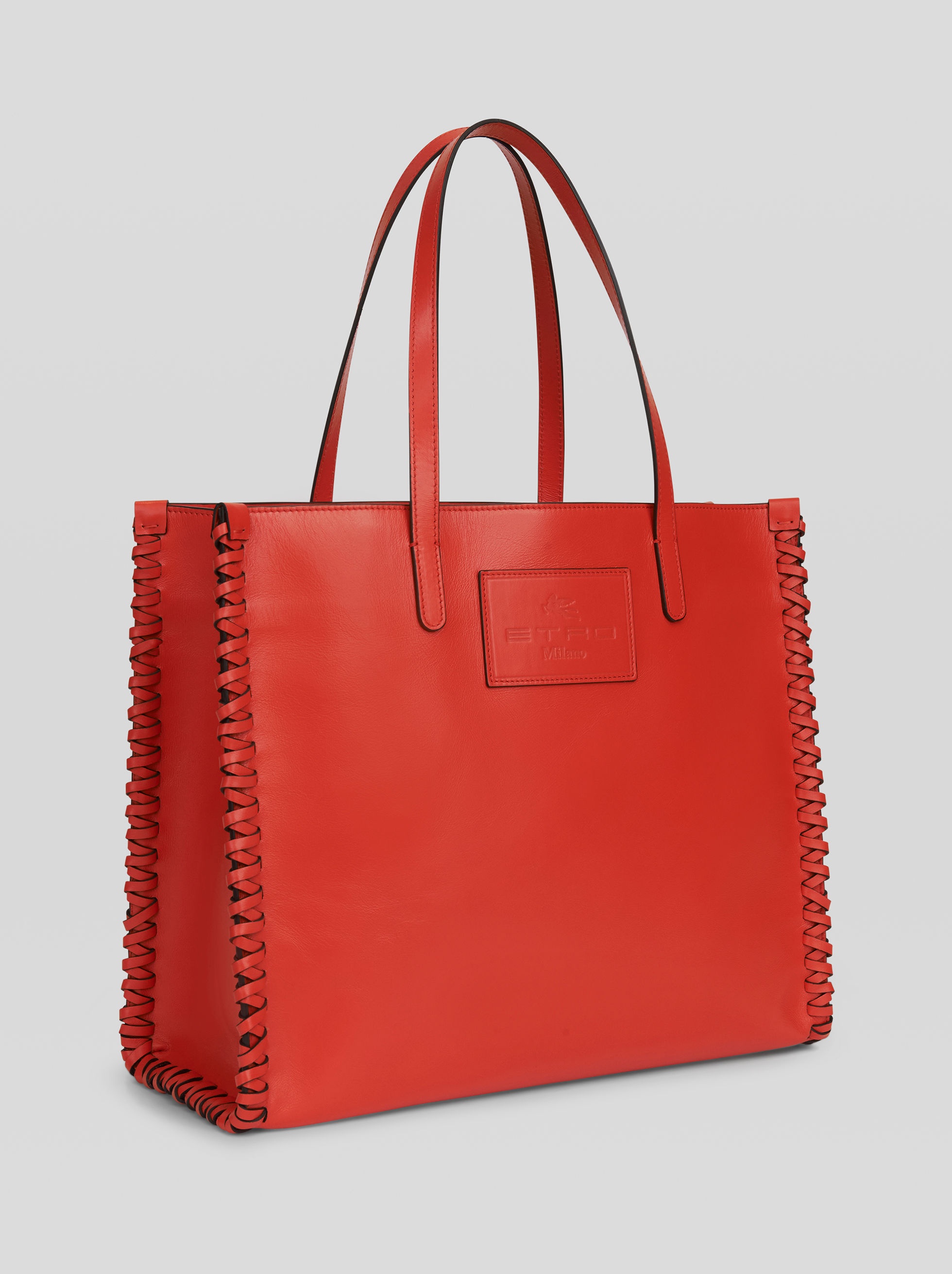 LEATHER SHOPPING BAG - 5