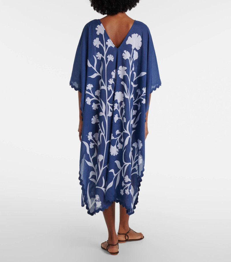 Scalloped cotton kaftan 3
