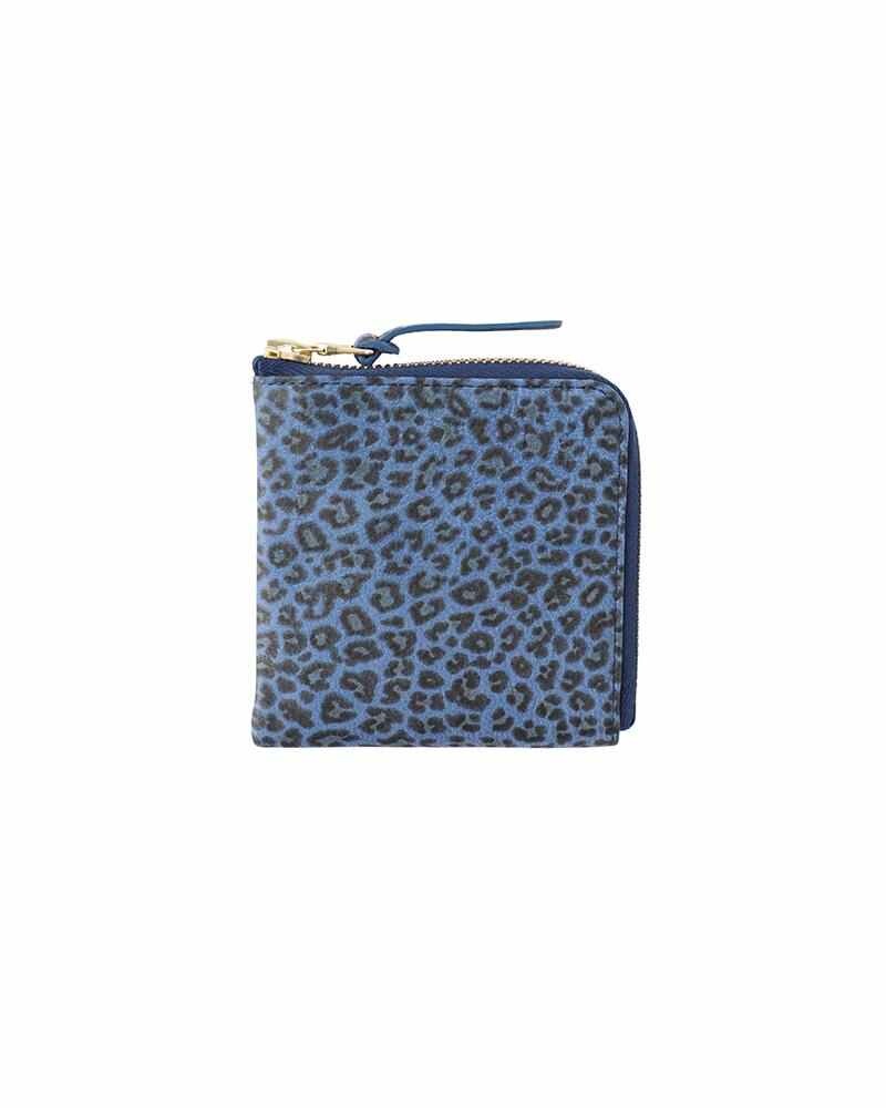 LEATHER WALLET-2 BLUE - 1