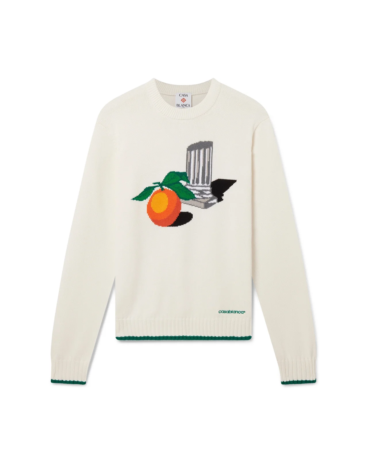 Intarsia Jumper | Casablanca Paris - 1