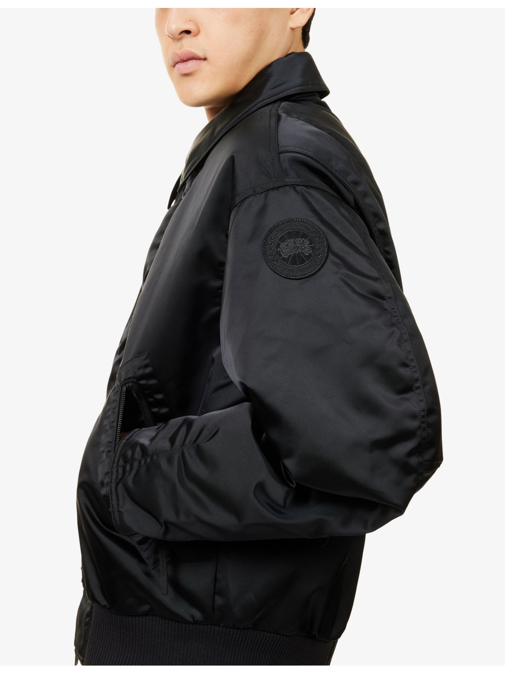 Seguin Aviator Spread-Collar Bomber Jacket - 5