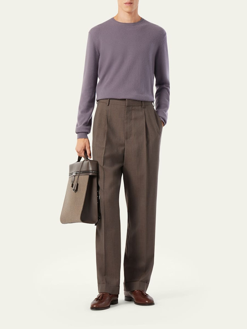 Loro Piana Men's Sergio Cashmere Crewneck Sweater outlook