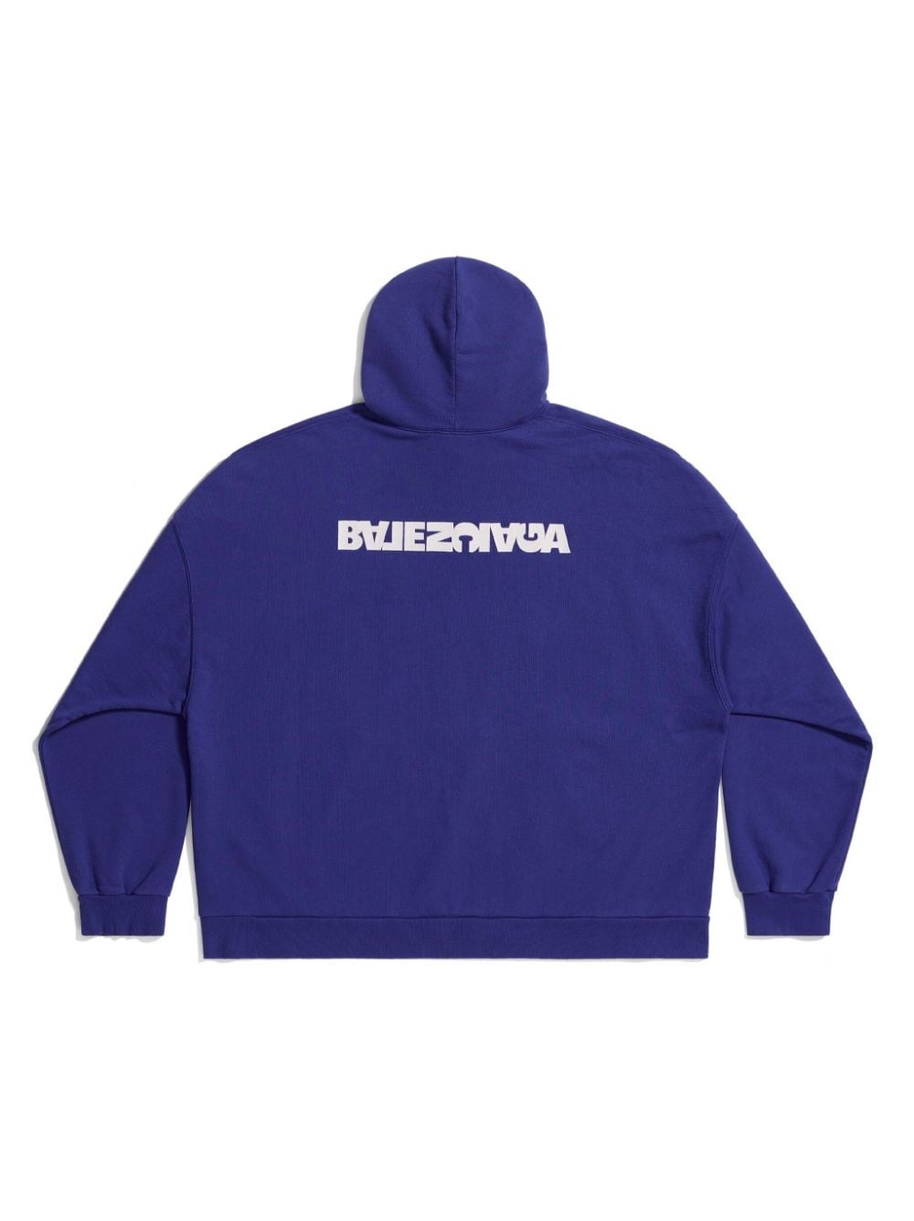 logo-print cotton hoodie - 2
