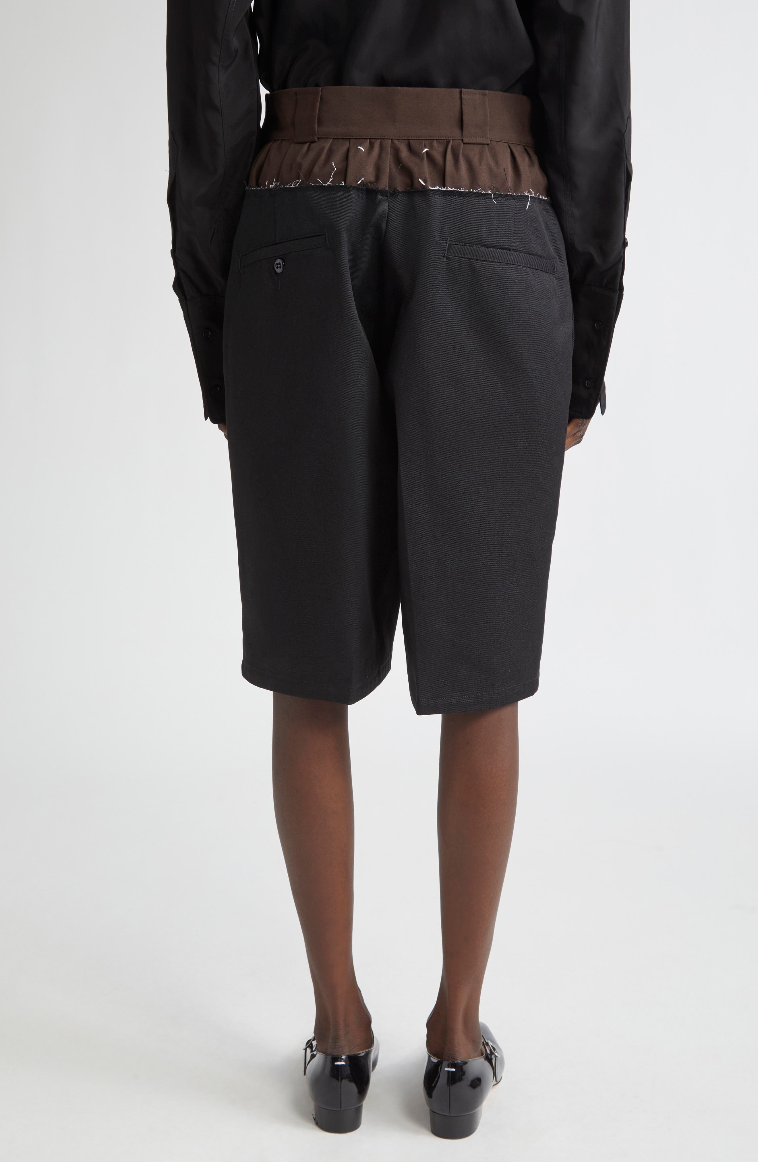 Maison Margiela Anonymity of the Lining Shorts in Black at Nordstrom - 3