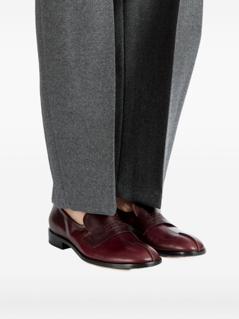 Tabi leather loafers - 6