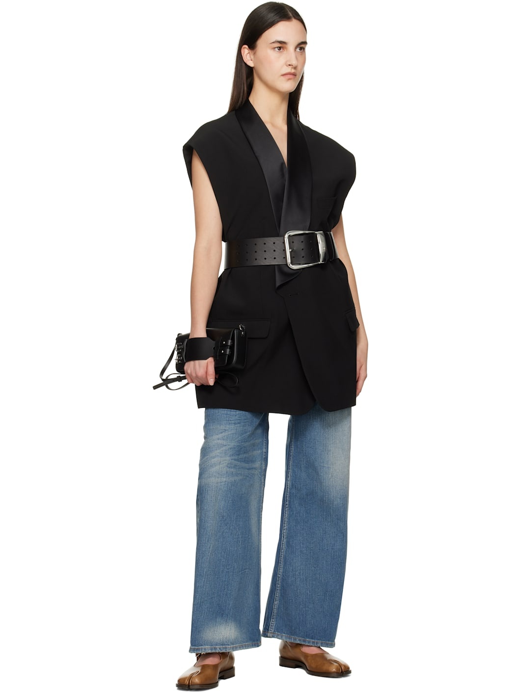 Black Buckle Belt - 3