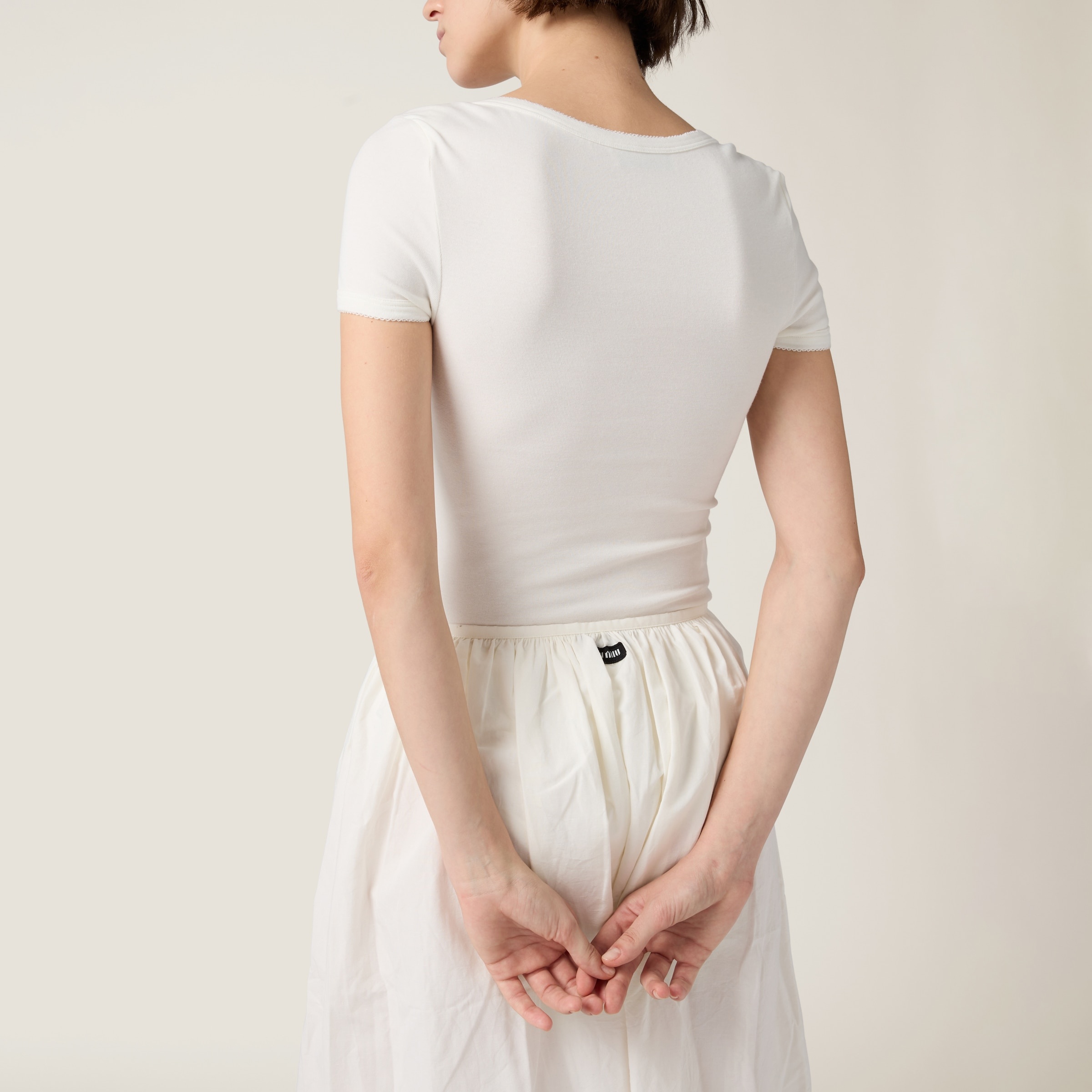 Petit Bateau X Miu Miu stretch jersey bodysuit - 3