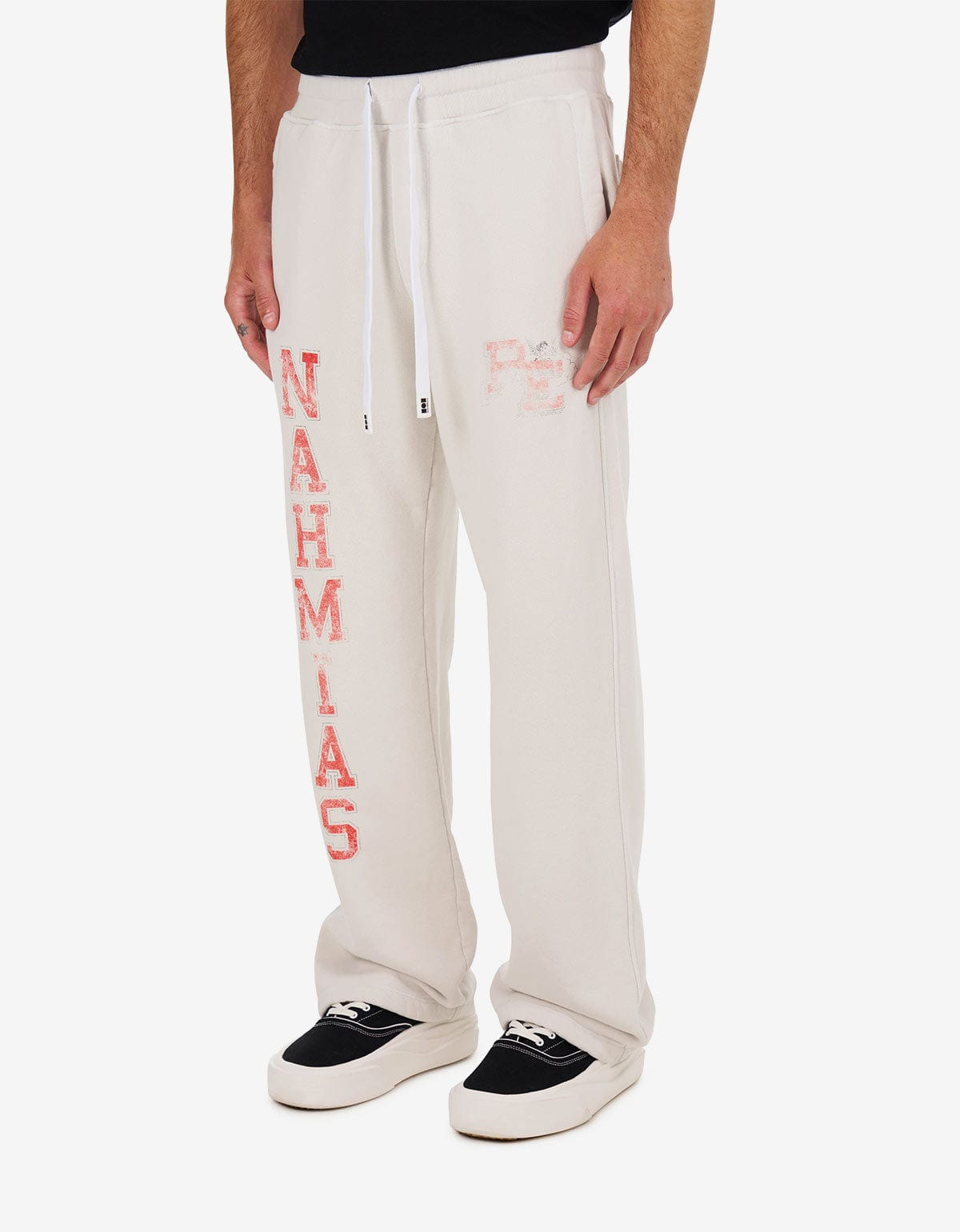 Nahmias White P.E. Cherub Baggy Sweatpants - 3
